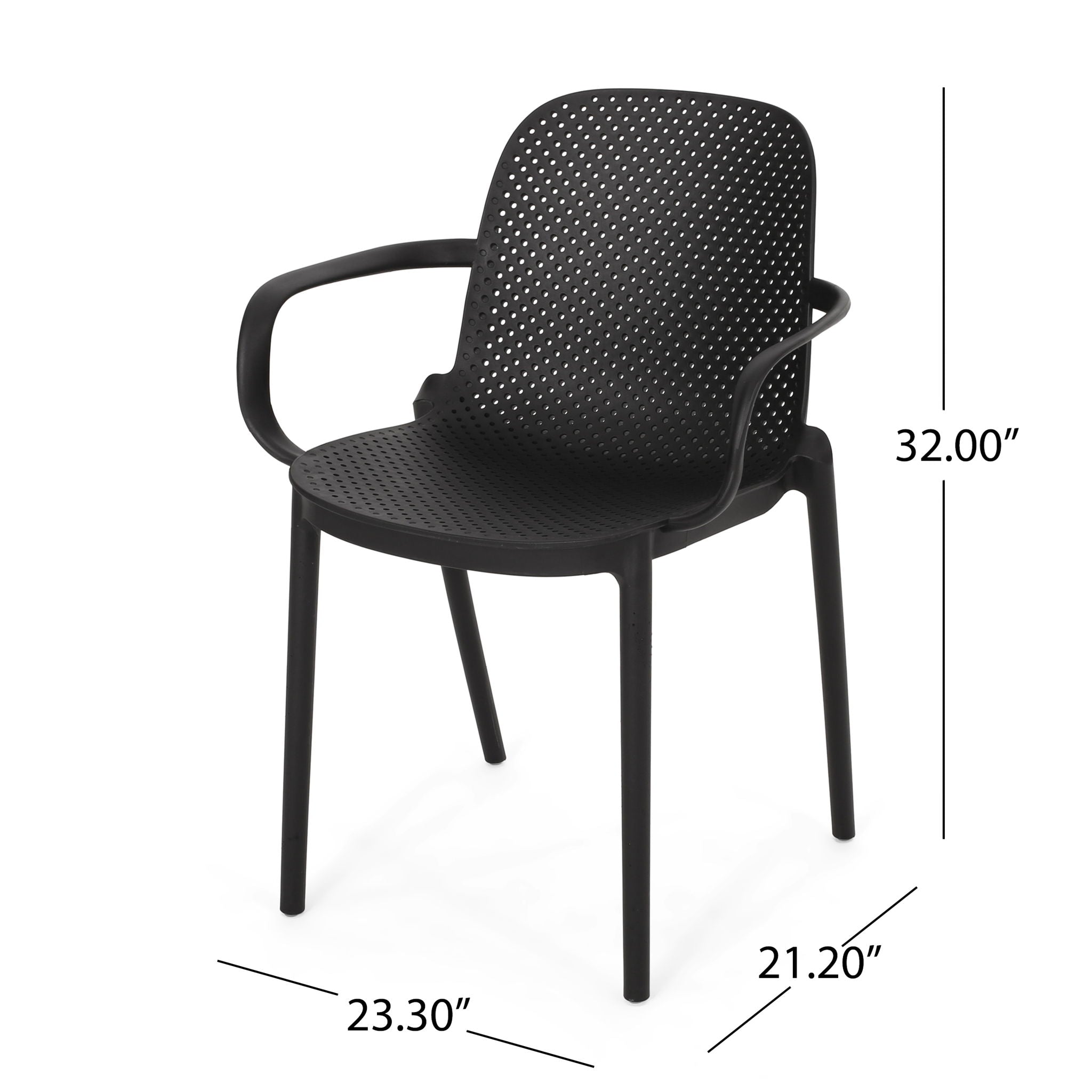 Roxanne - Outdoor Stacking Dining Armchair (Set of 2)