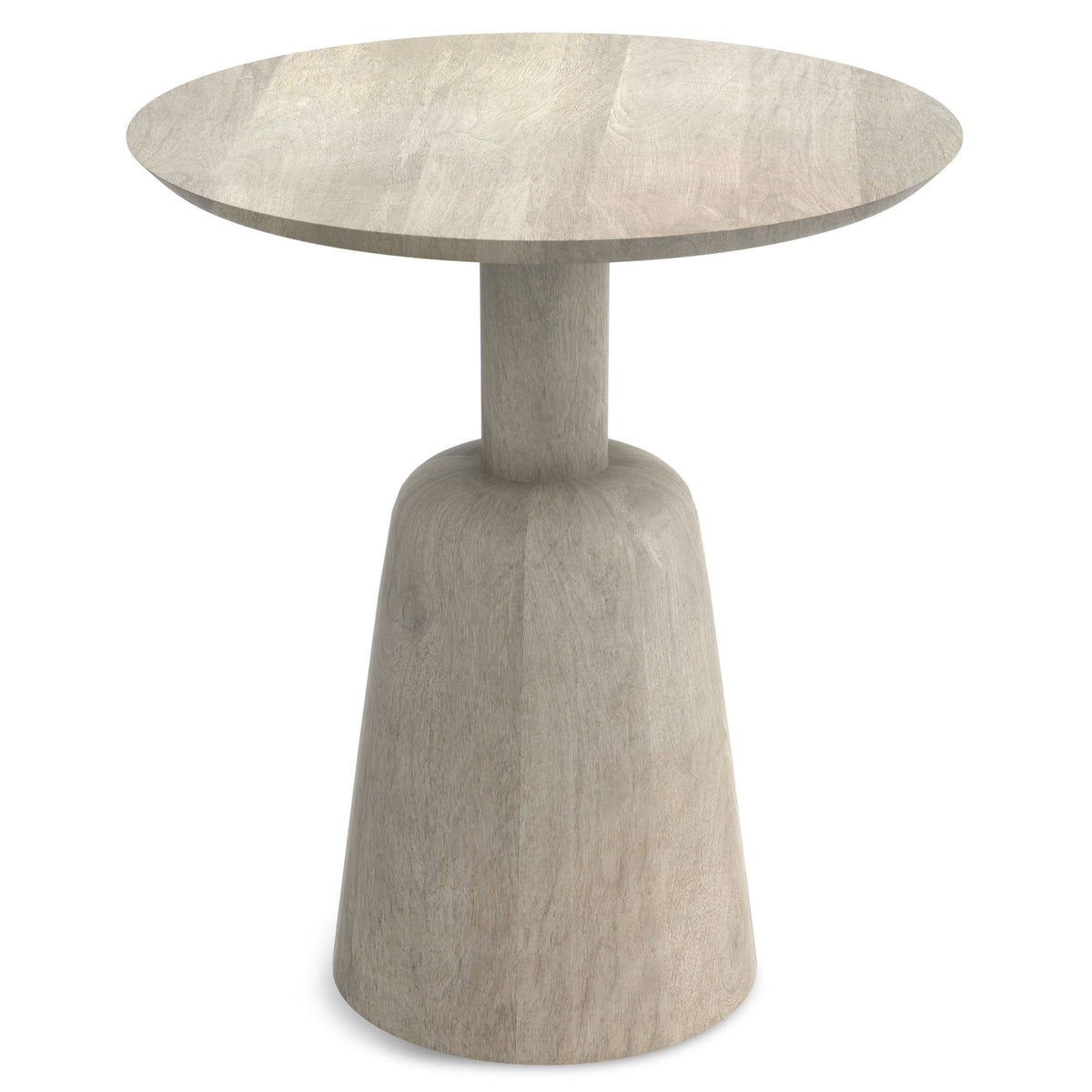 Finchley - Side Table - White Washed