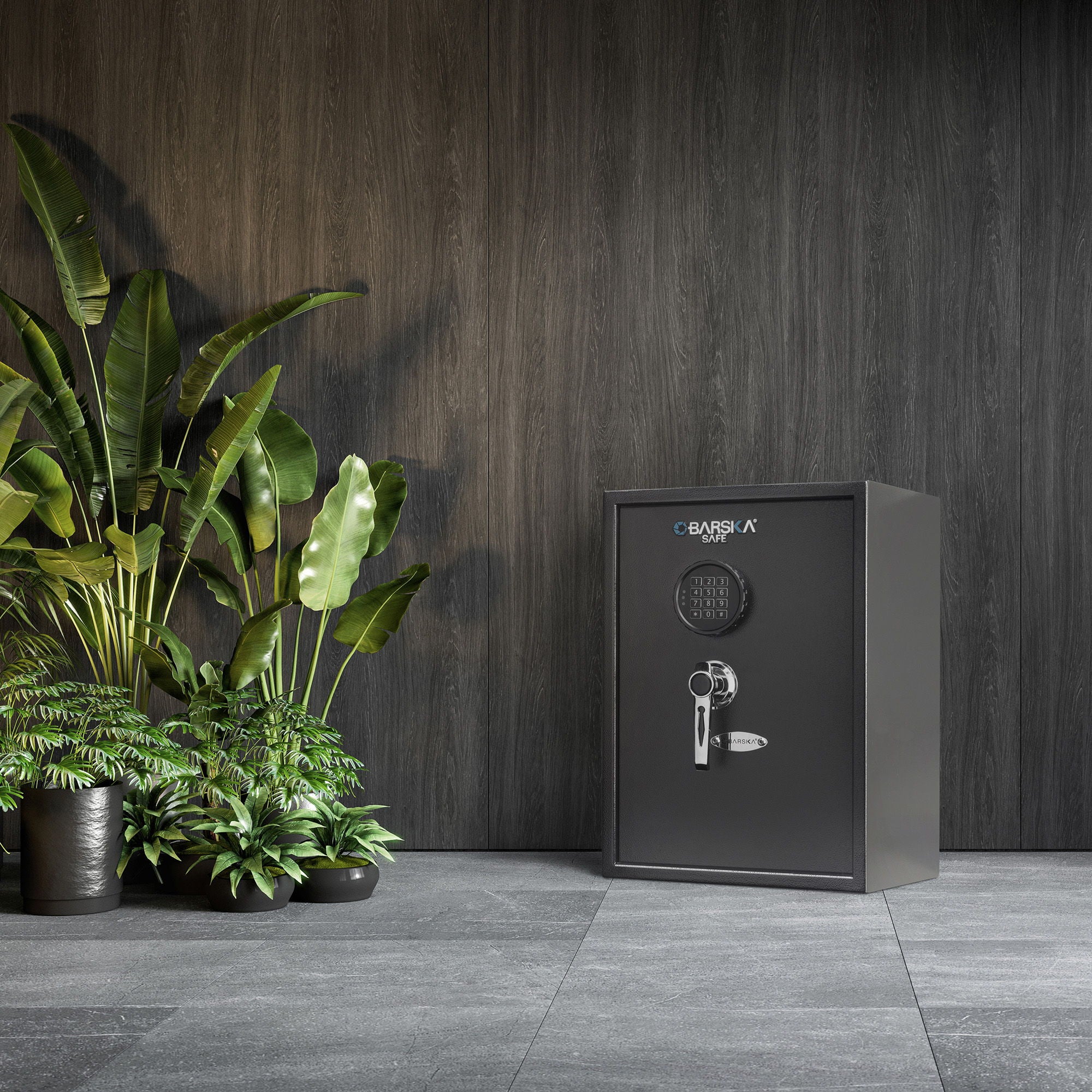 Large Digital Keypad Safe 1 45 Cubic Ft - Black