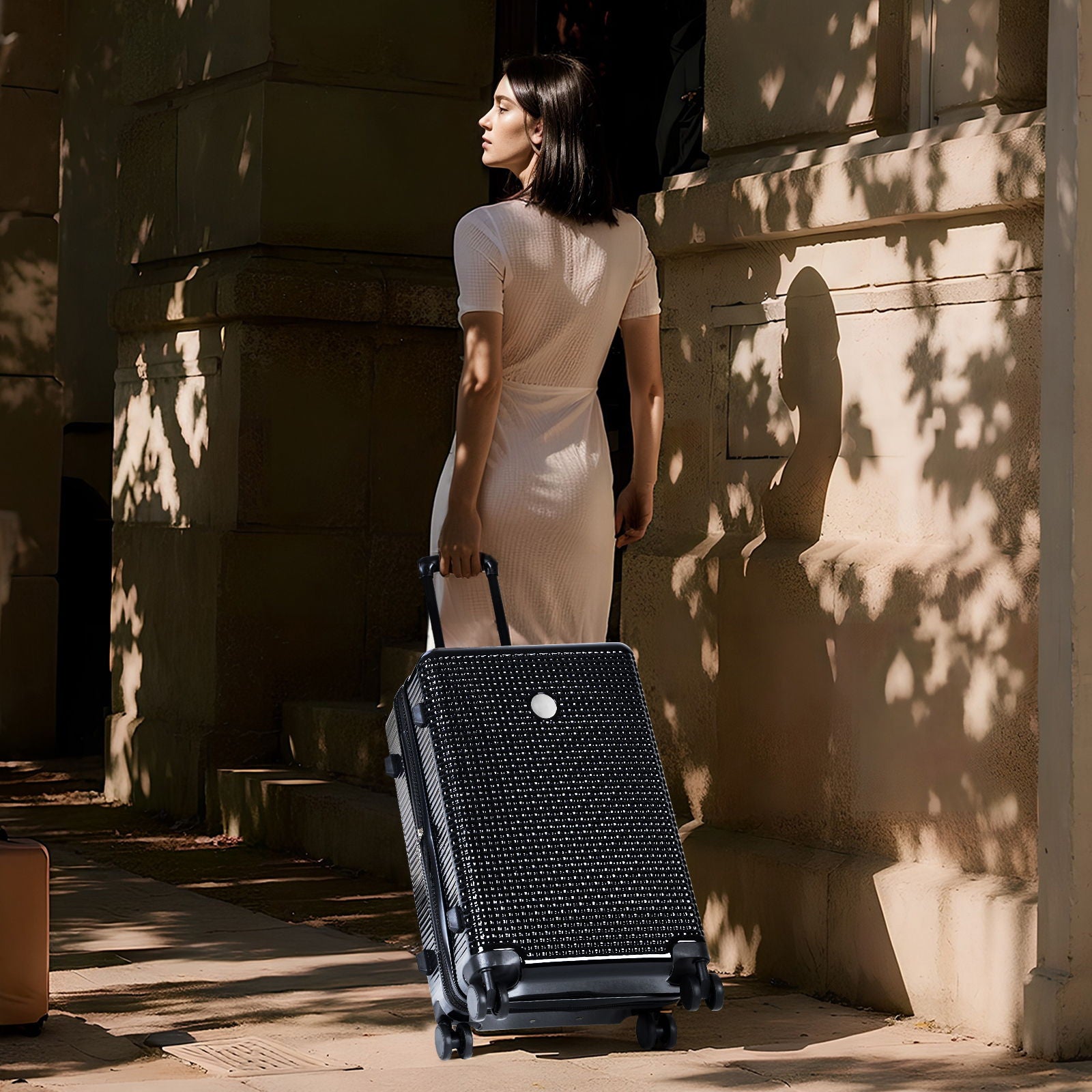 Luggage Sets 3 Piece Hardshell Suitcases With Wheels, Lightweight Expandable Travel Luggage With Tsa Lock, Carry-On, Checked Luggage (20" 24" 28")
