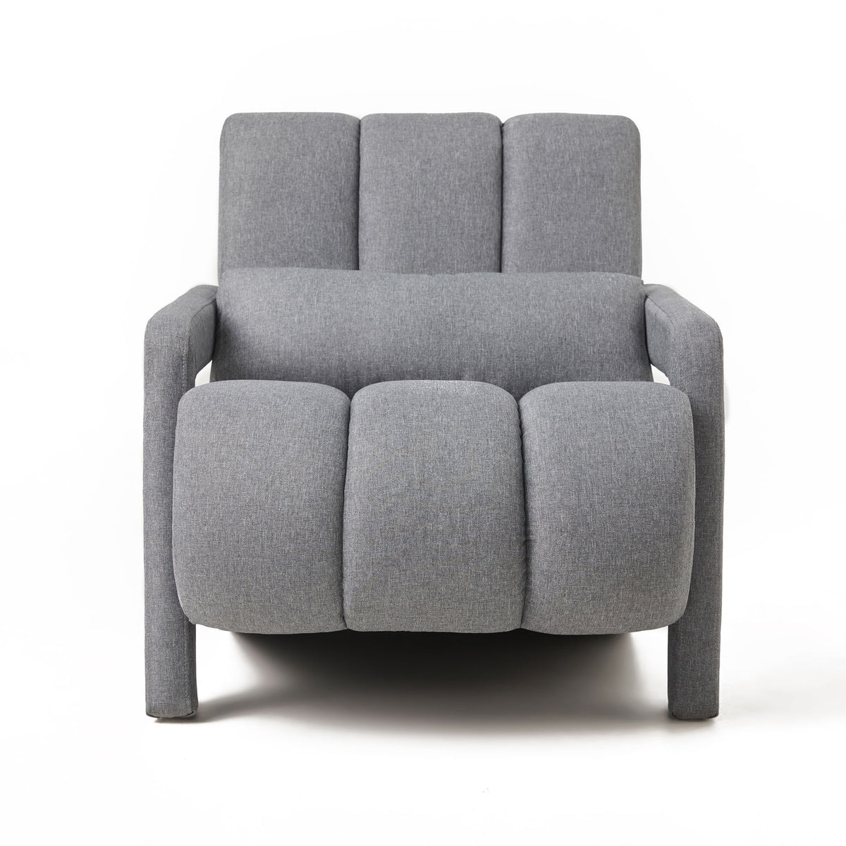 Modern Upholstered Accent Chair, Comfortable Fabric With A Pillow For Living Room