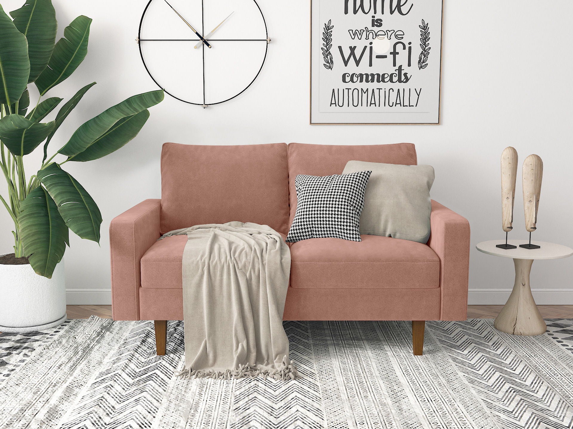 Comfortable Sofa With Durable Construction