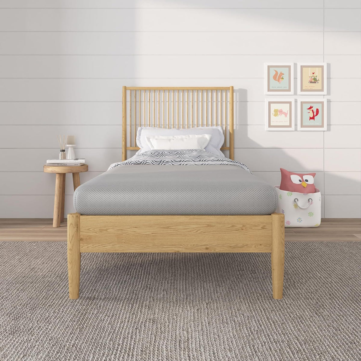 5" Memory Foam Mattress With Responsive Support And Breathable Cover