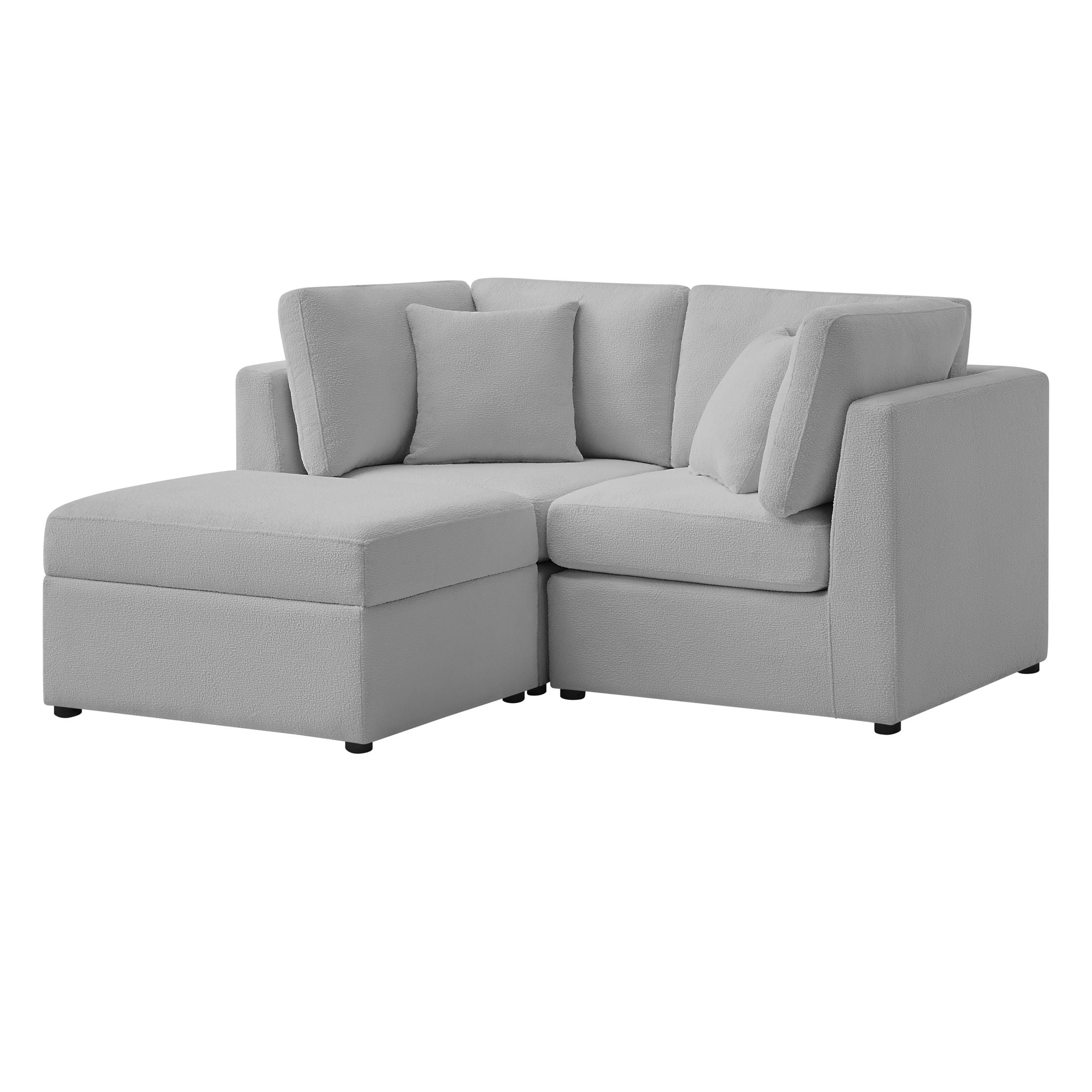 Chauncy - Sectional With Storage Ottoman