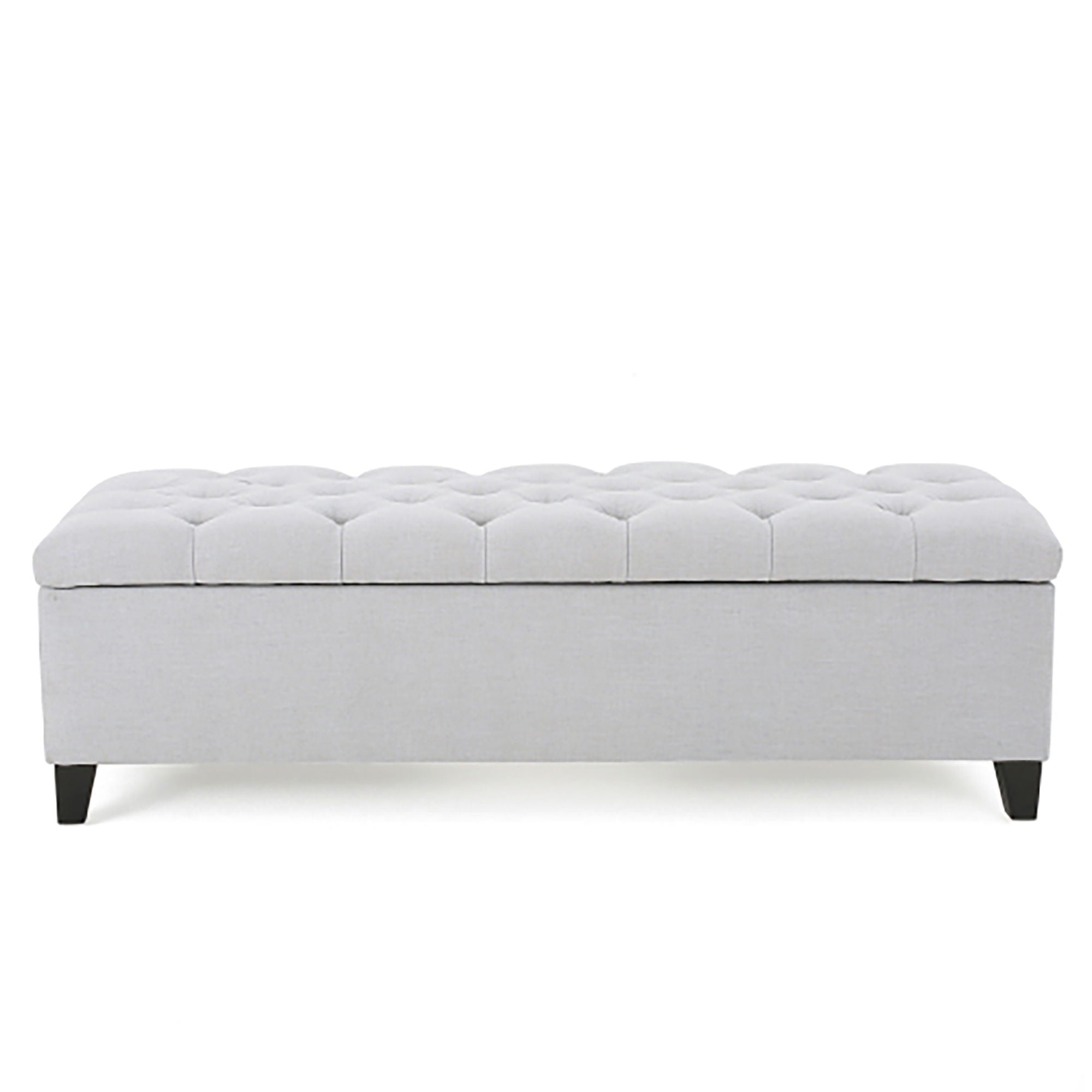Glouster - Storage Ottoman - Light Gray