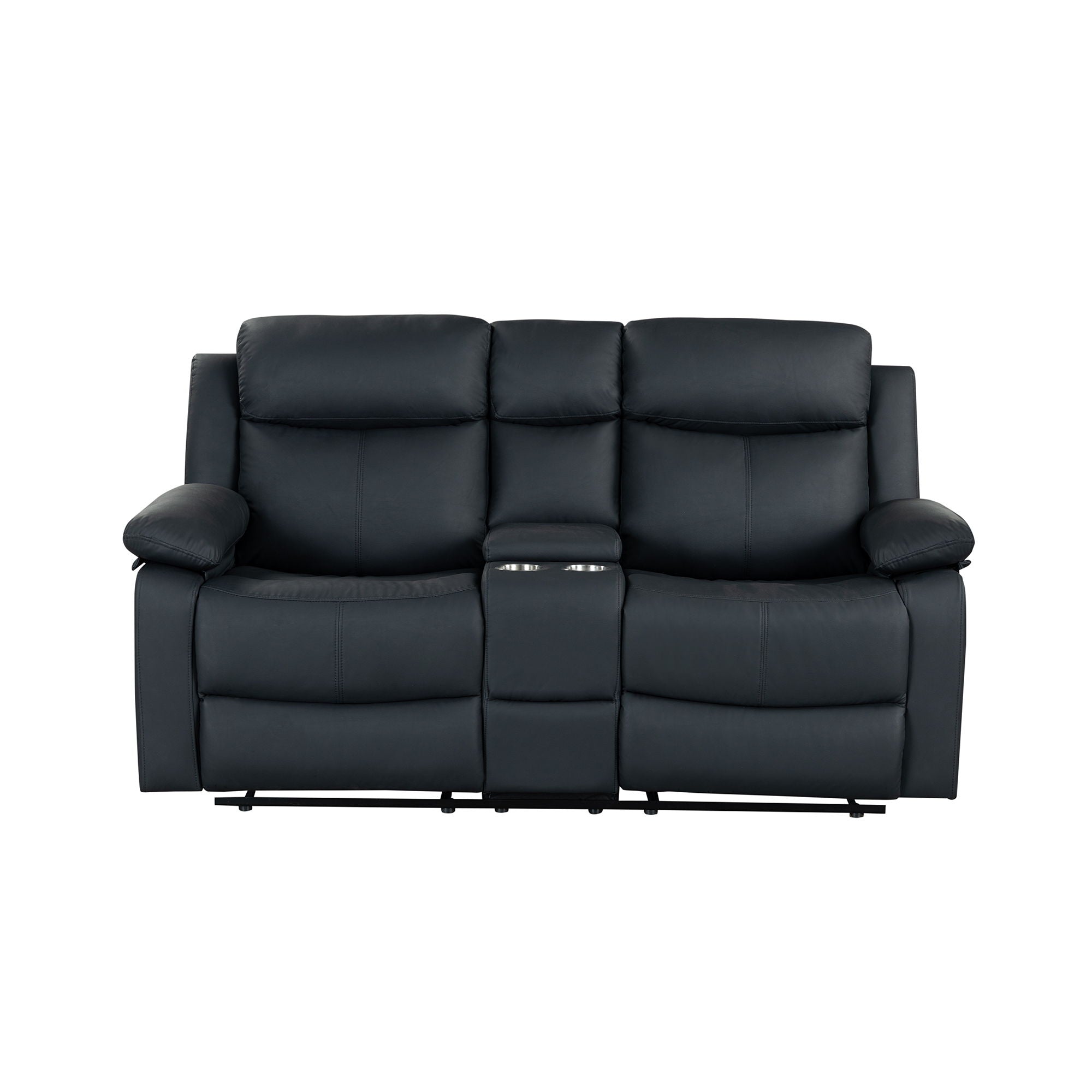 Blanche - Reclining Set With LED Lights, Speaker