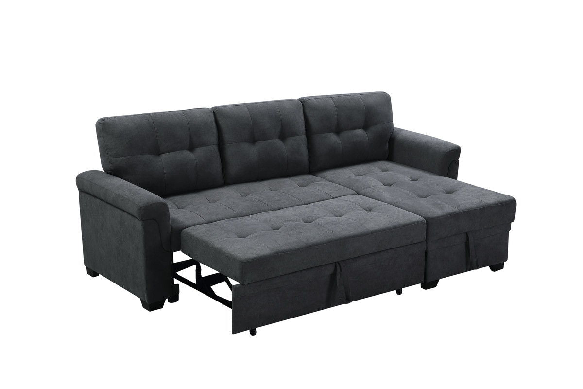 Lucca - Reversible Sectional Sleeper Sofa Chaise With Storage