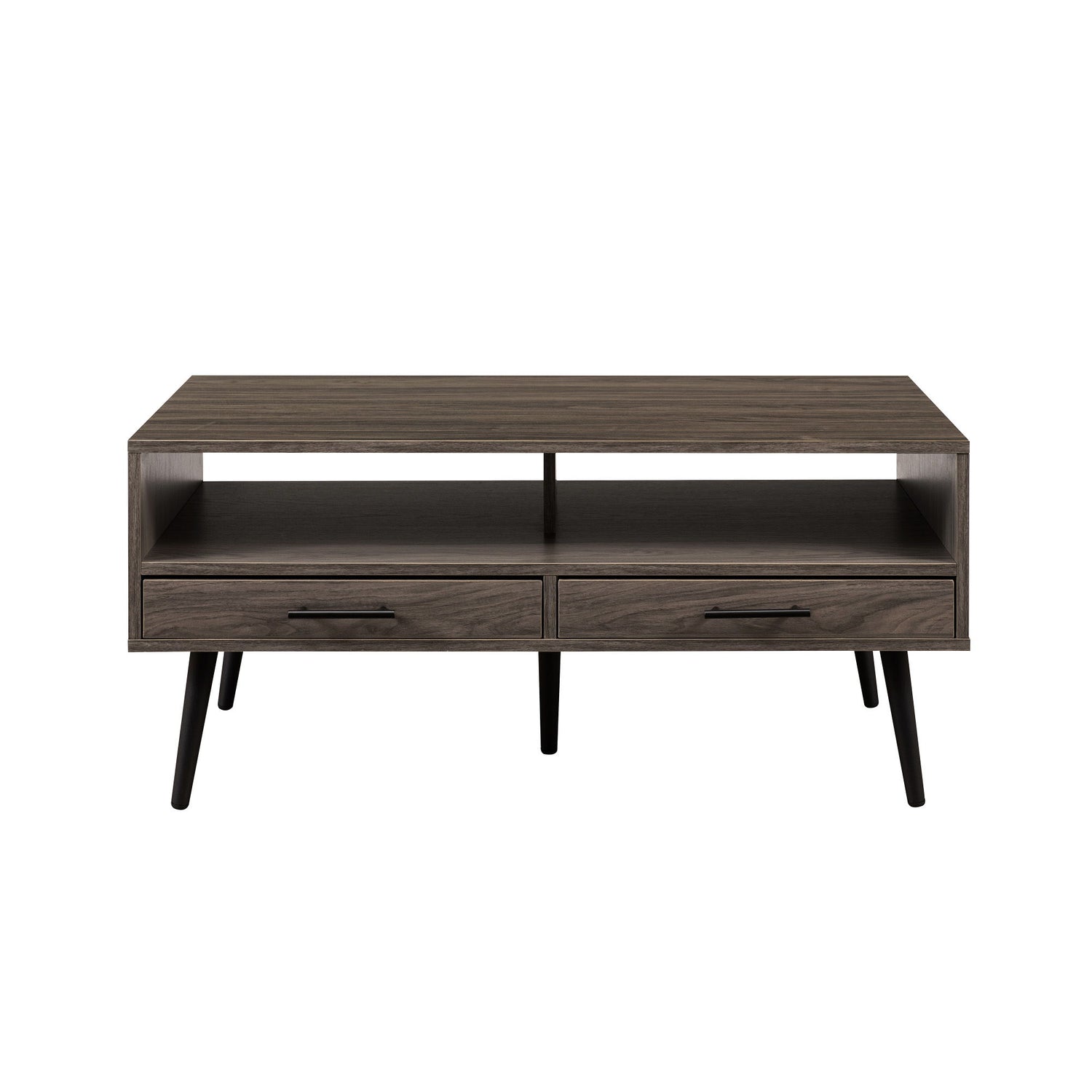 Contemporary 2 Drawer Low Coffee Table