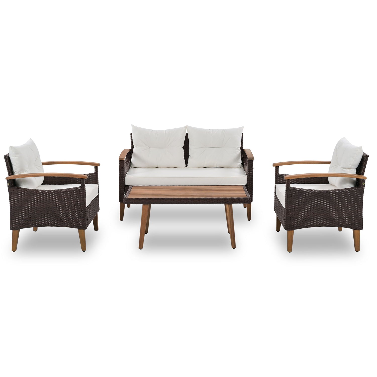 4 Piece Garden Furniture, Patio Seating Set