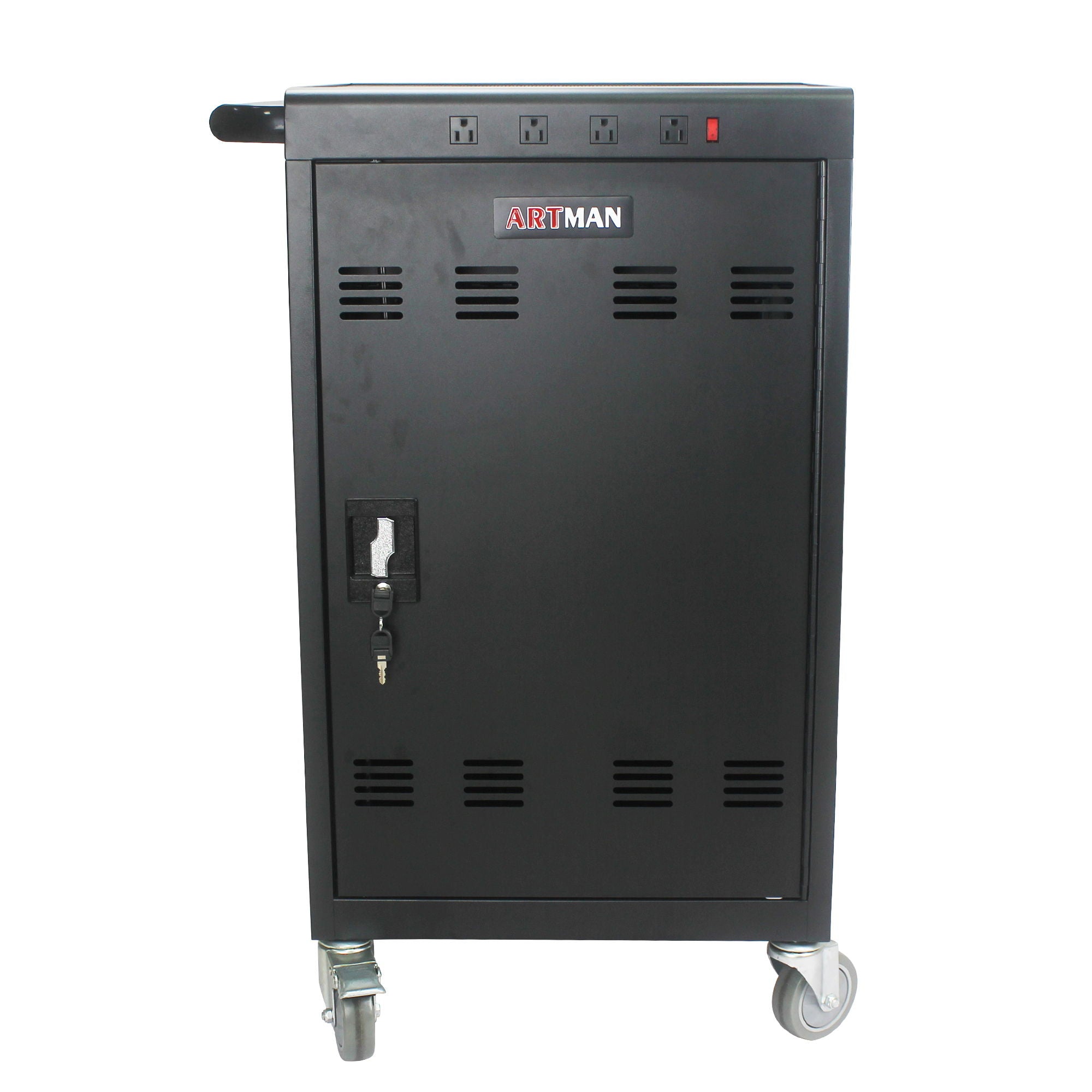 Mobile Charging Cart For Tablets Laptops 35, Device Capacity Matt Metal