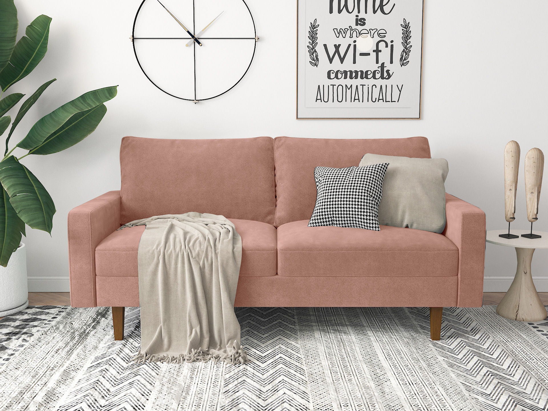 Comfortable Sofa With Durable Construction