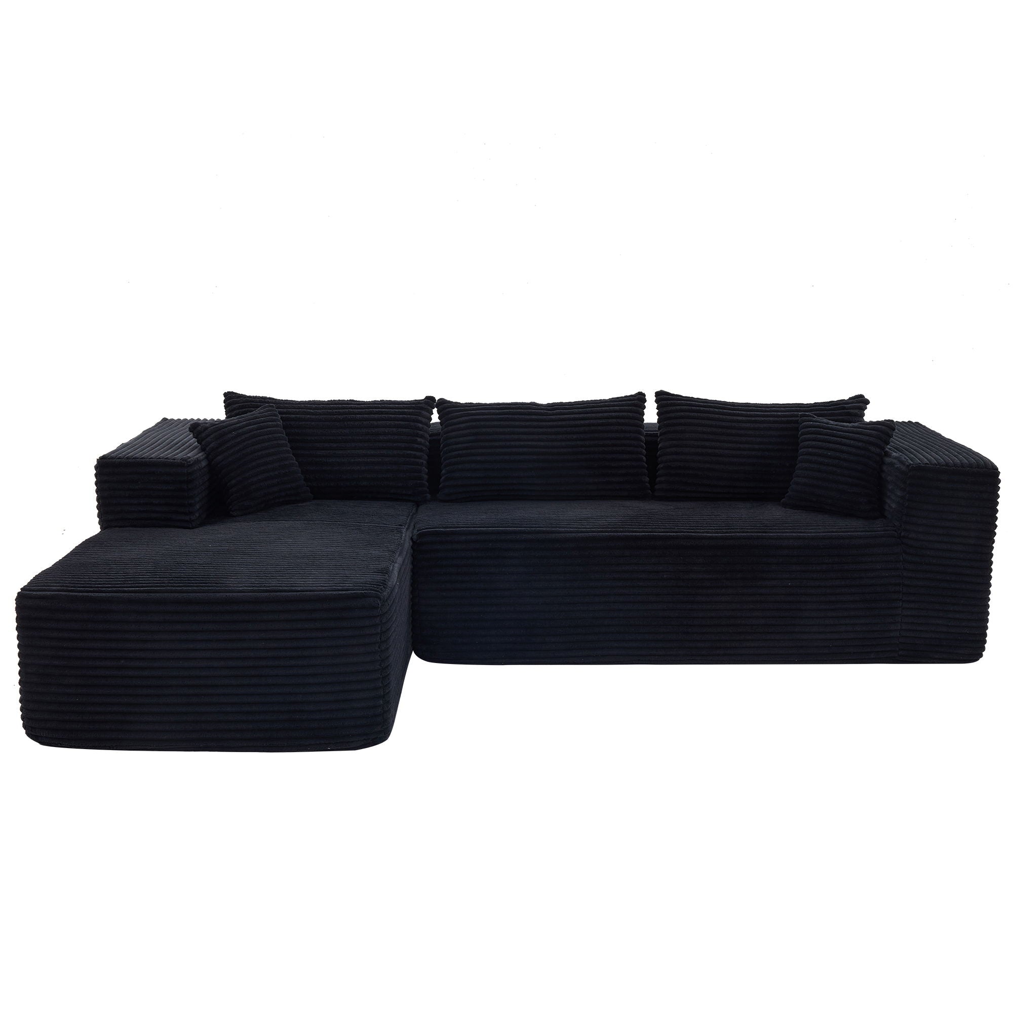 Modular Sofa With Square Legs