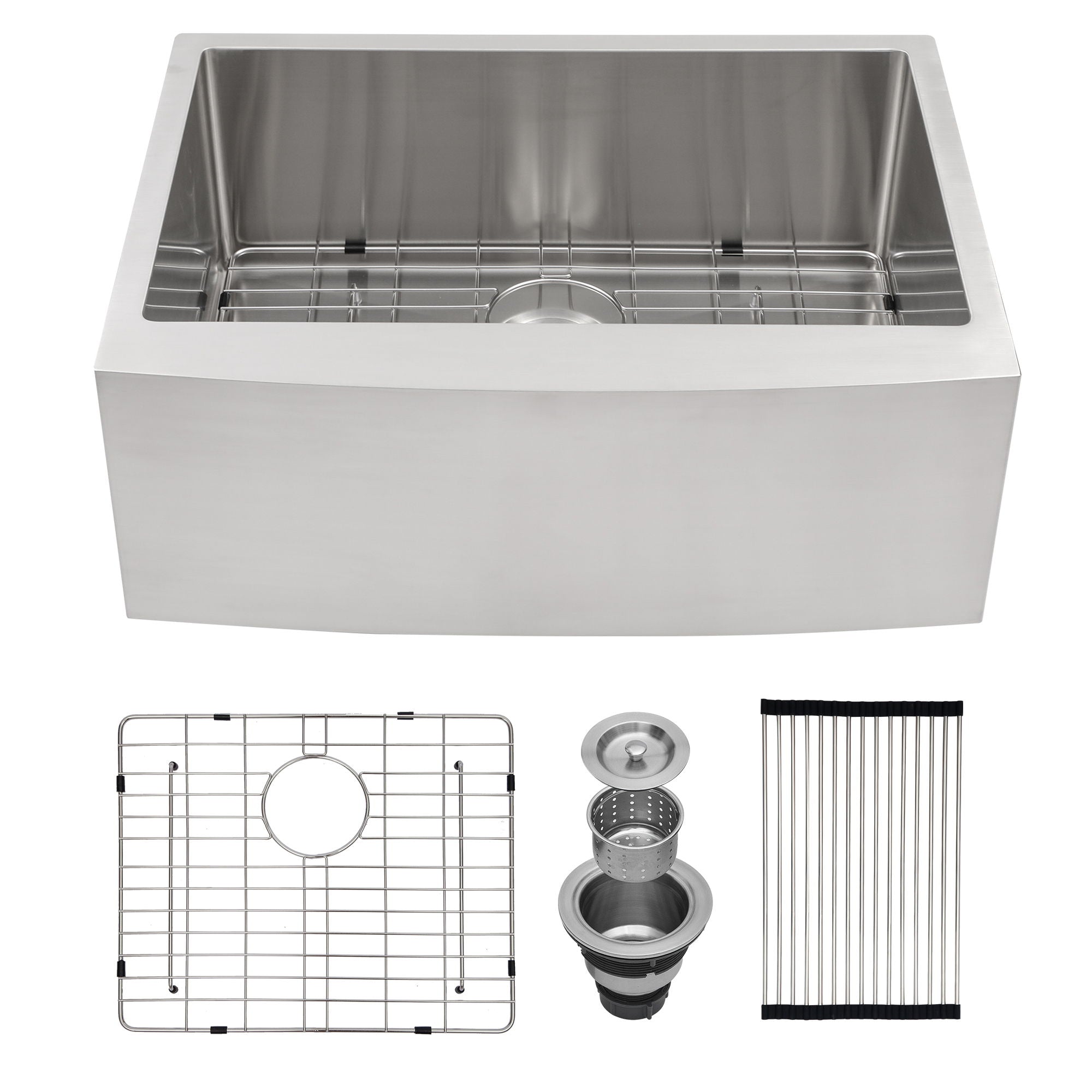 Farmhouse Kitchen Sink Stainless Steel Apron Front