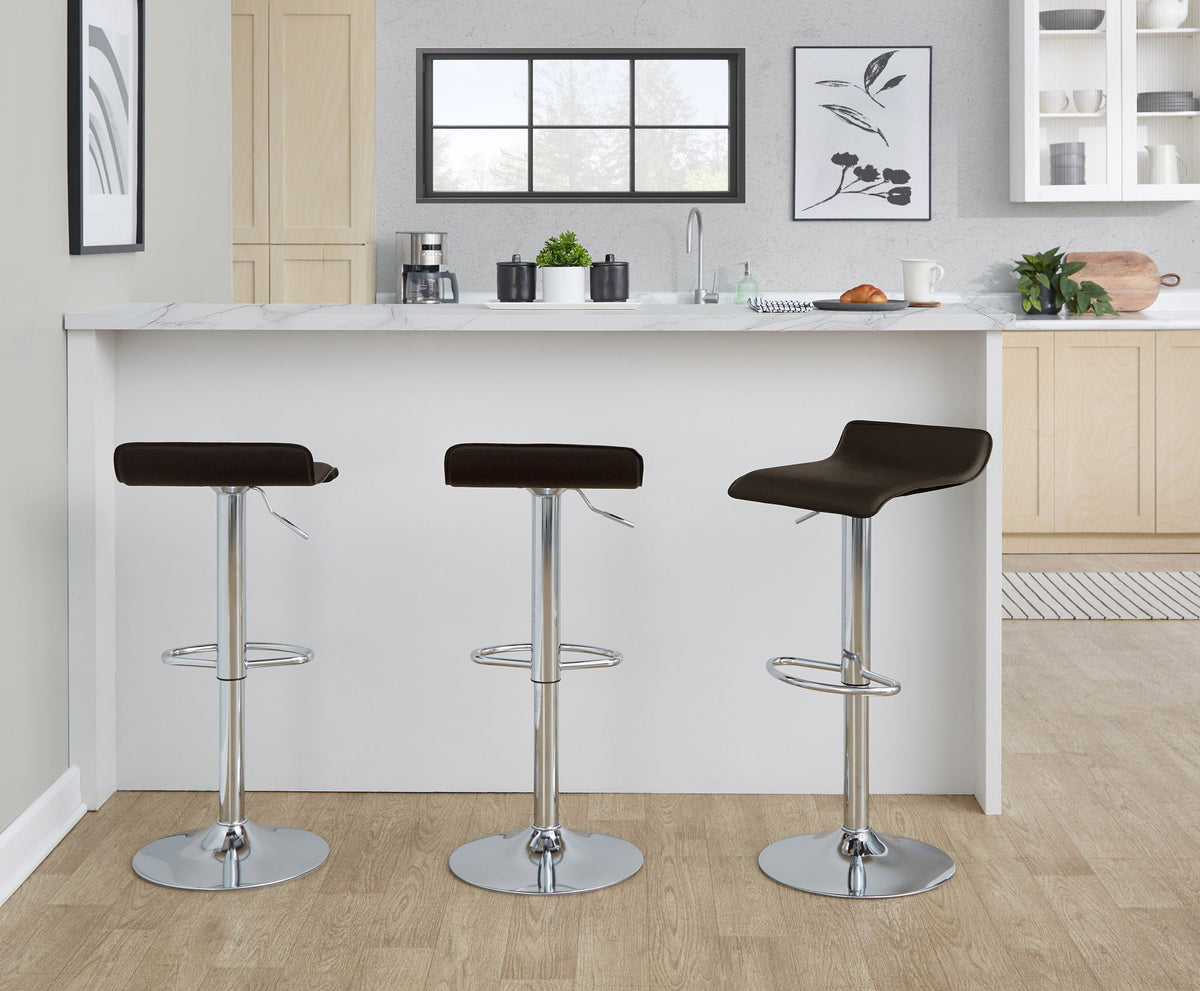 Ale - Contemporary Adjustable Barstool (Set of 2)