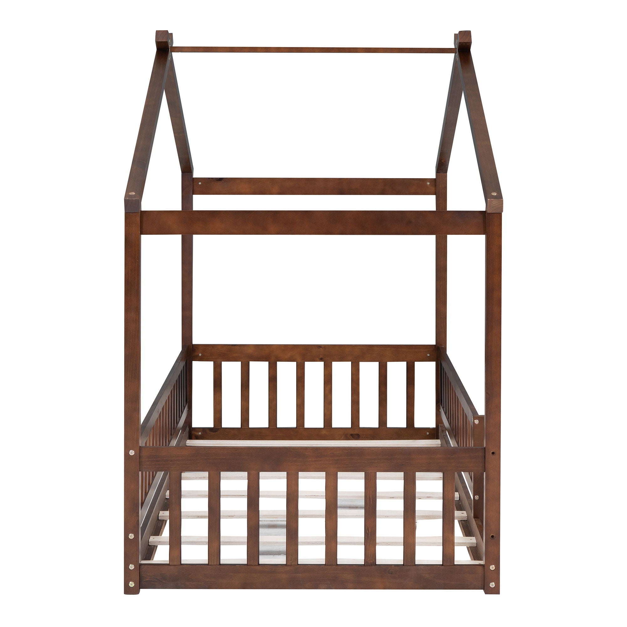Bed House Bed Frame With Fence