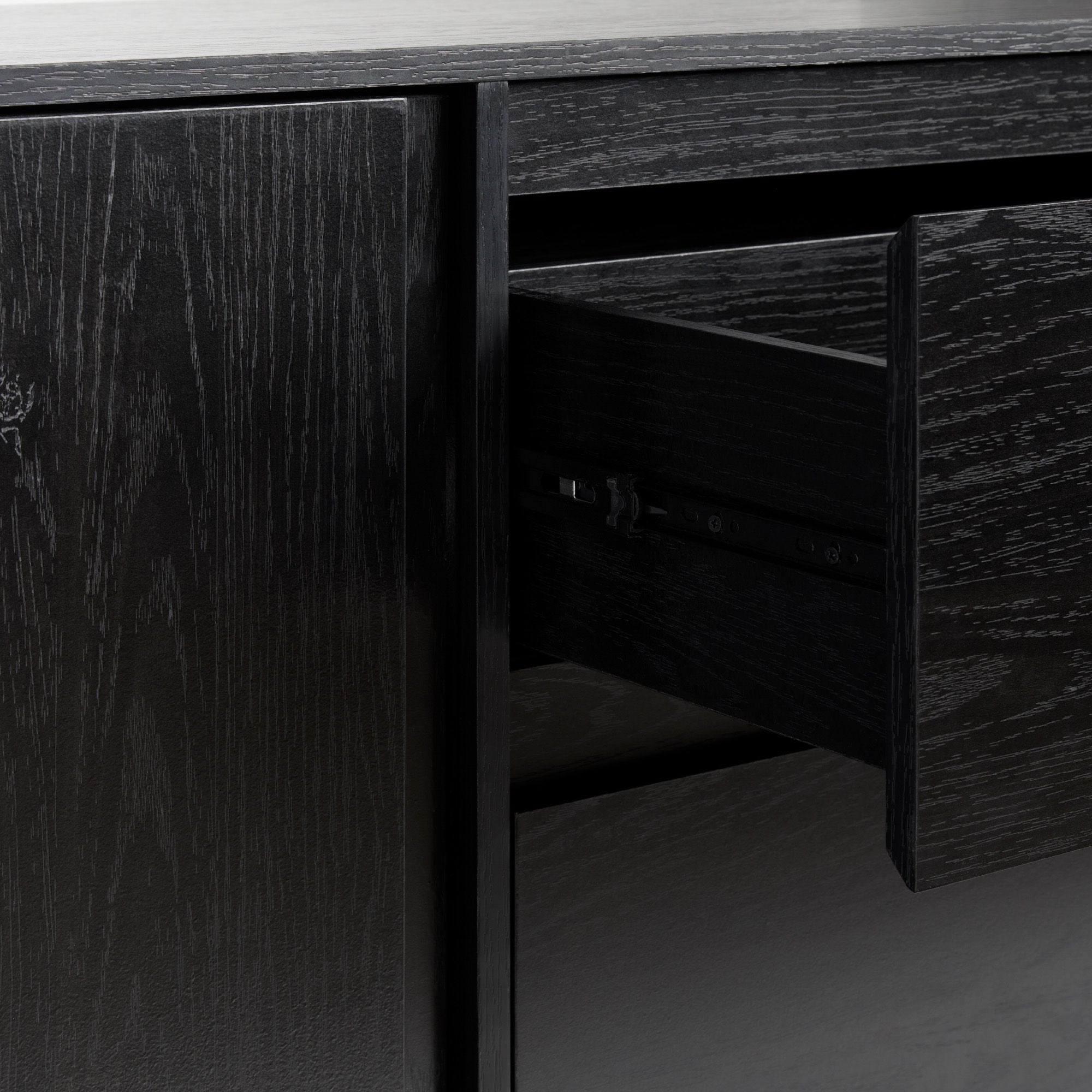 Scandi - Sideboard With Beveled Drawers