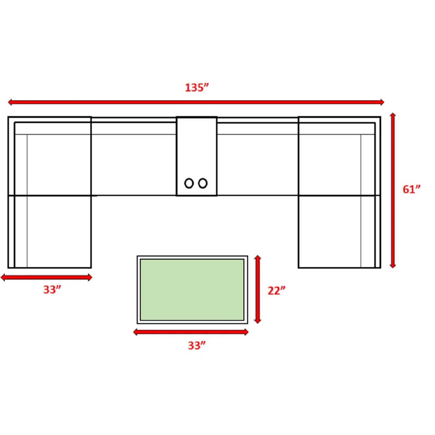 Stylish Modular Wicker Patio Seating Group