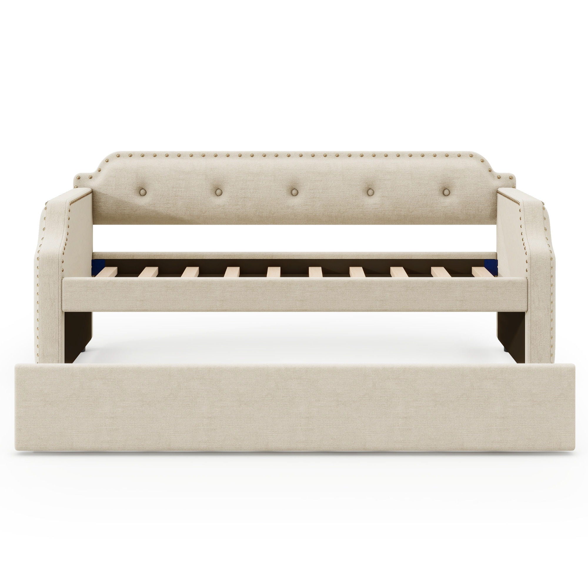Upholstered Daybed With Trundle
