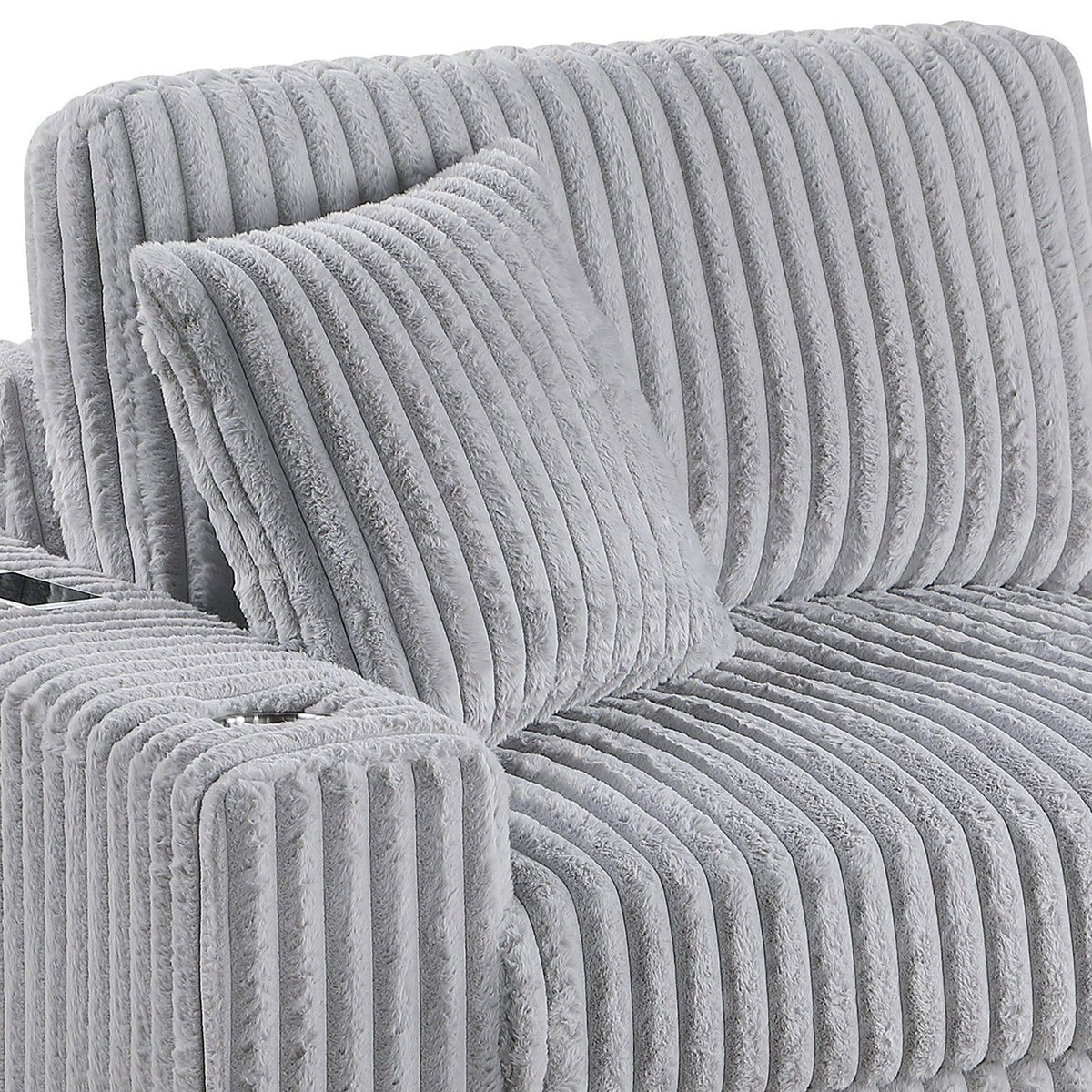 Chair With USB Cup Holder Armrest