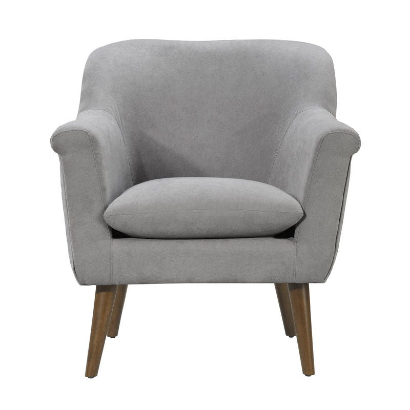 Shelby - Oversized Armchair - Gray - Fabric