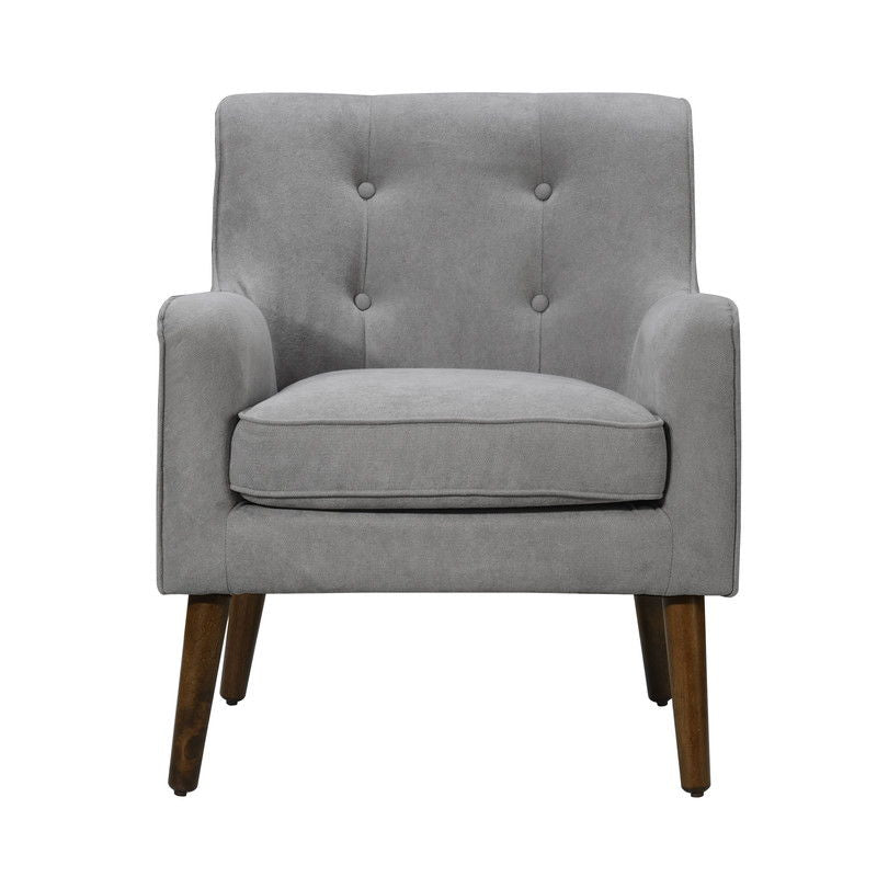 Ryder - Tufted Armchair - Gray