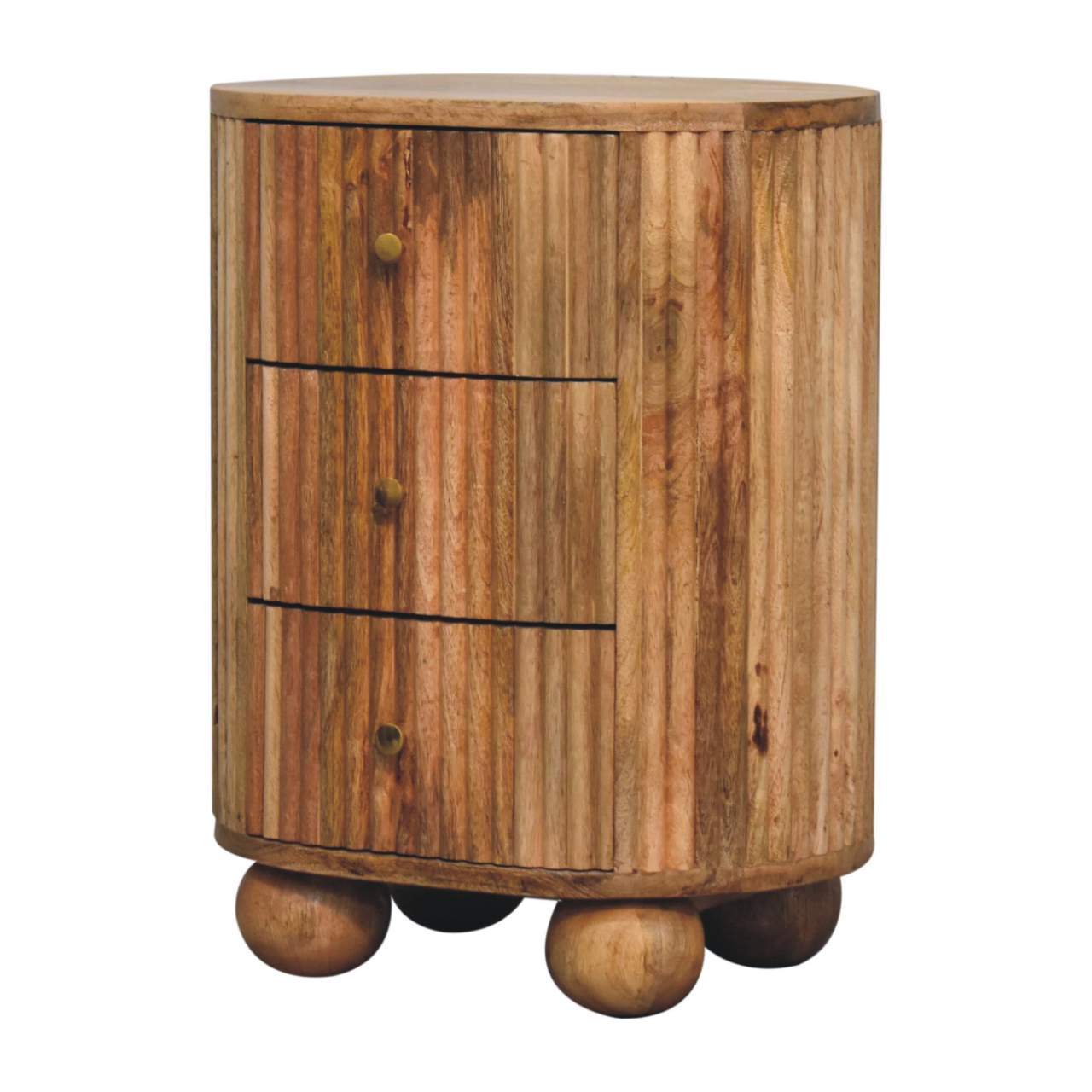 Soba - Ball Drawer Bedside Table