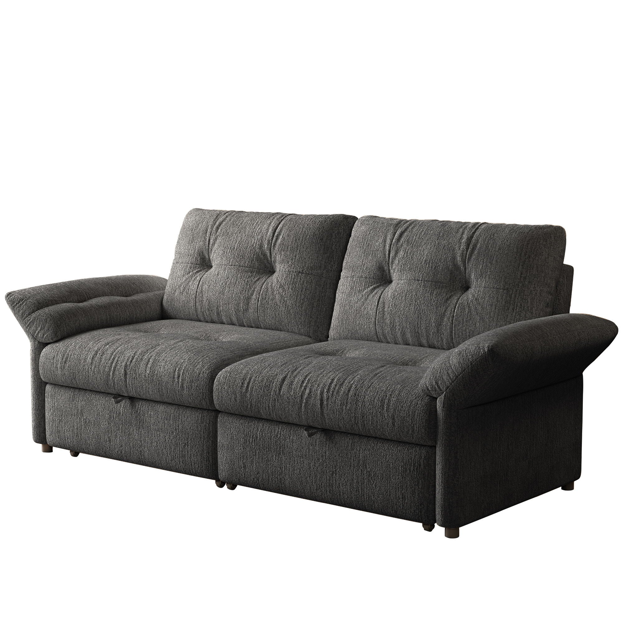 Sofa Bed, 2 In 1 Design For Living Rooms