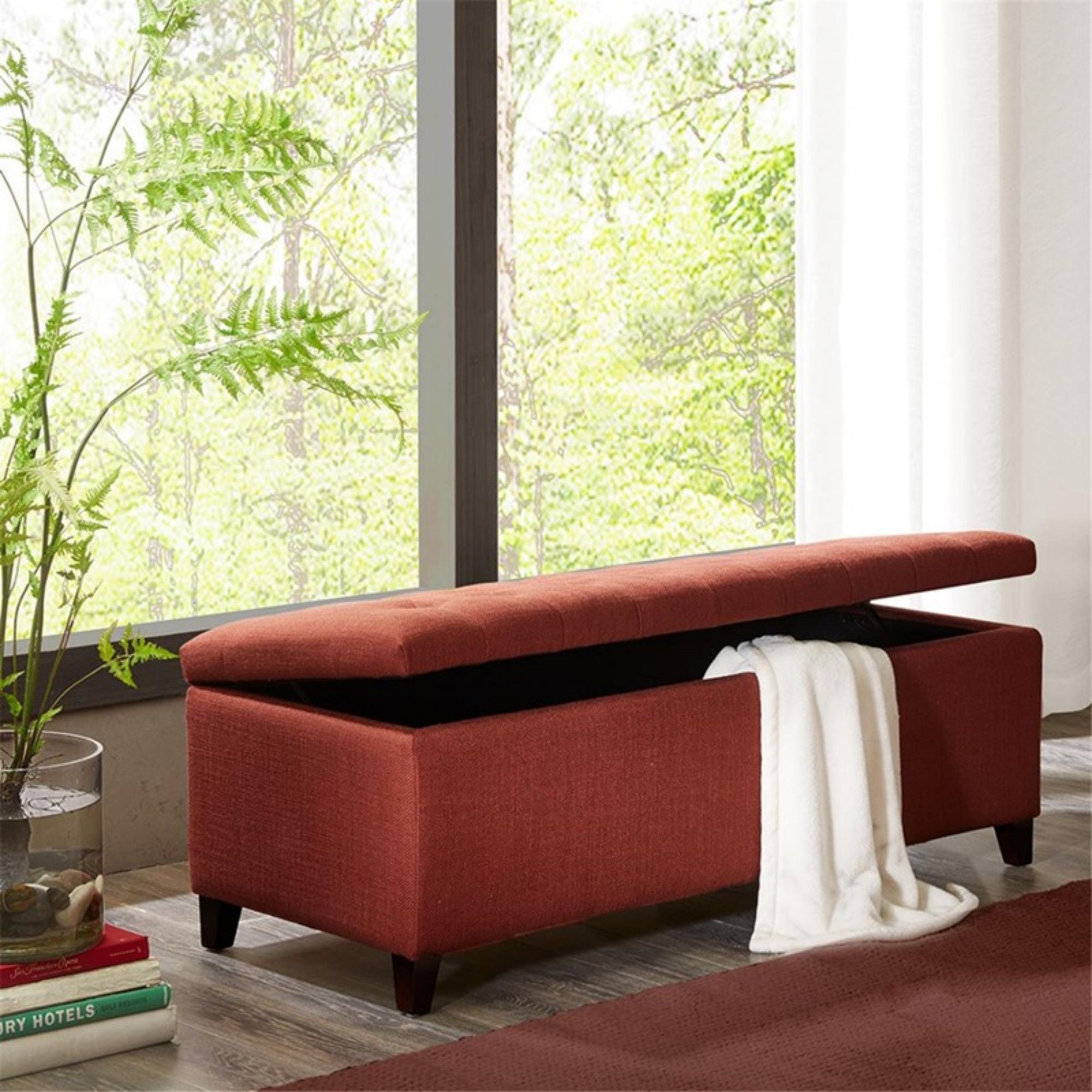 Shandra - Tufted Top Soft Close Storage Bench