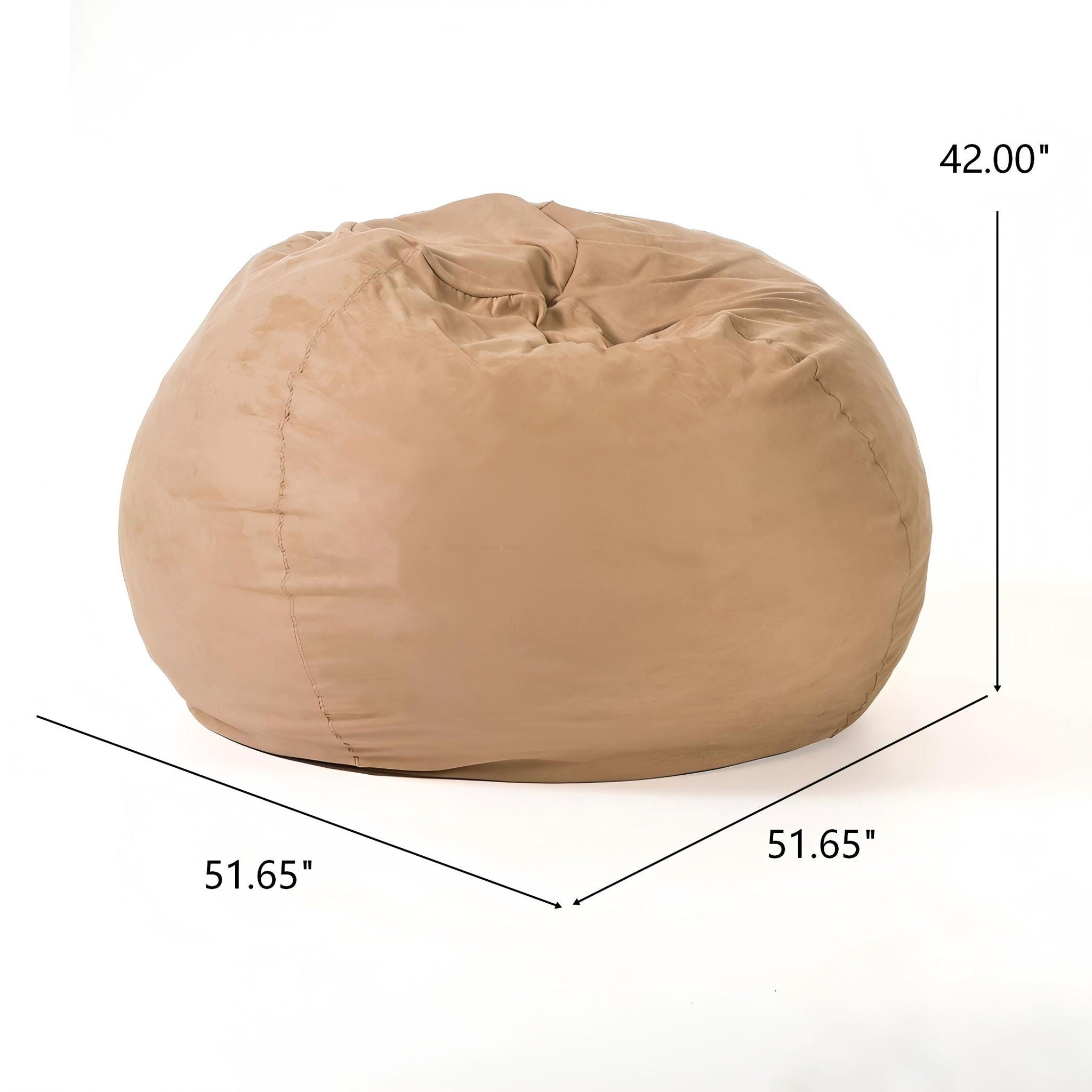 Comfortable High Density Shredded Foam Bean Bag Chair With Removable Cover