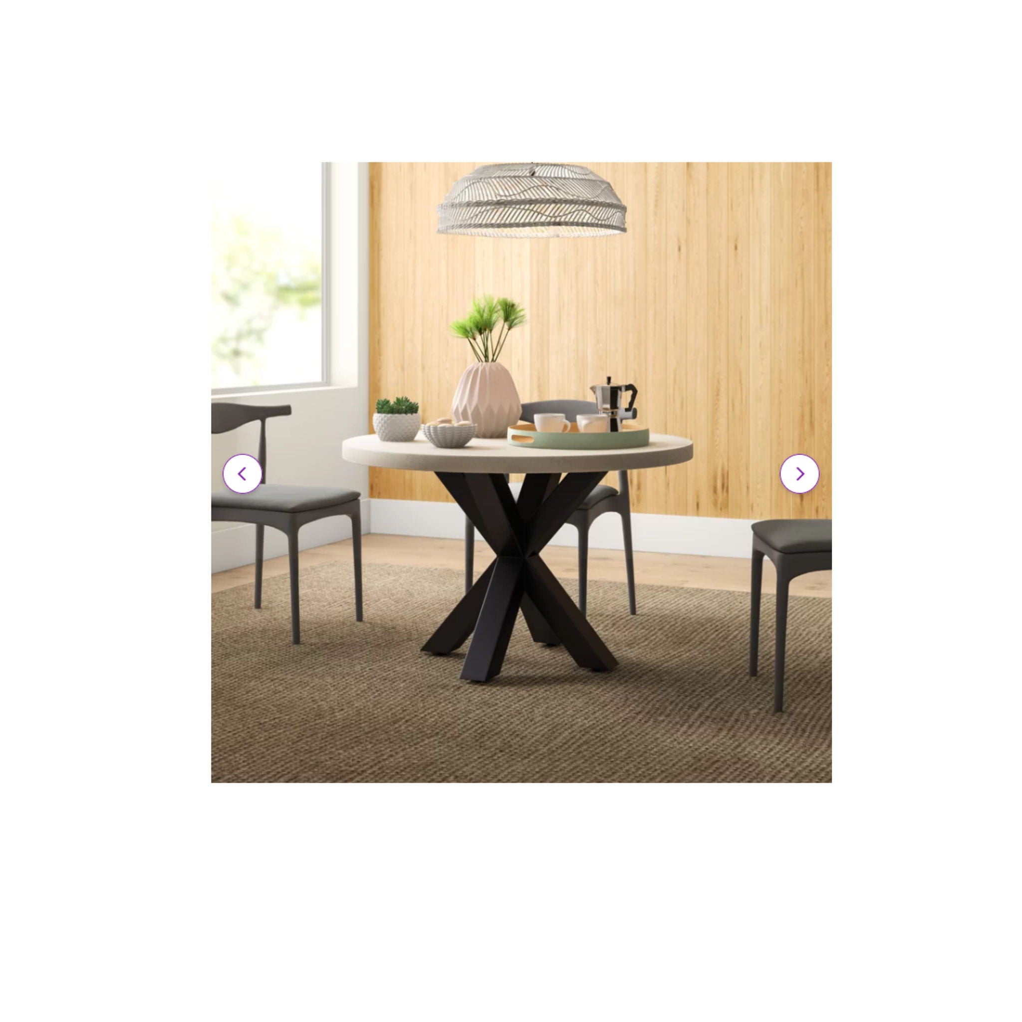 Goleta - Round Table - Black