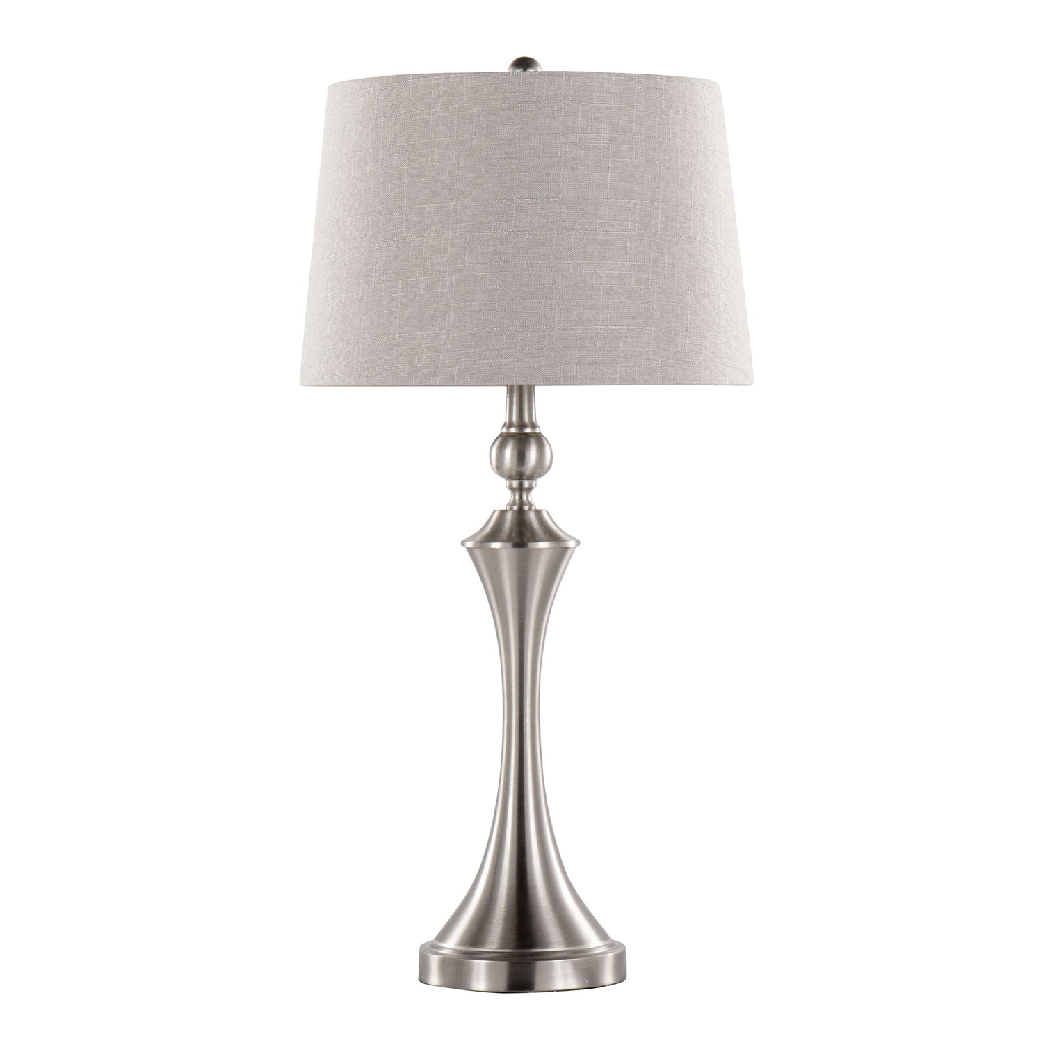 Flint - Contemporary Table Lamp Built In USB Port (Set of 2)