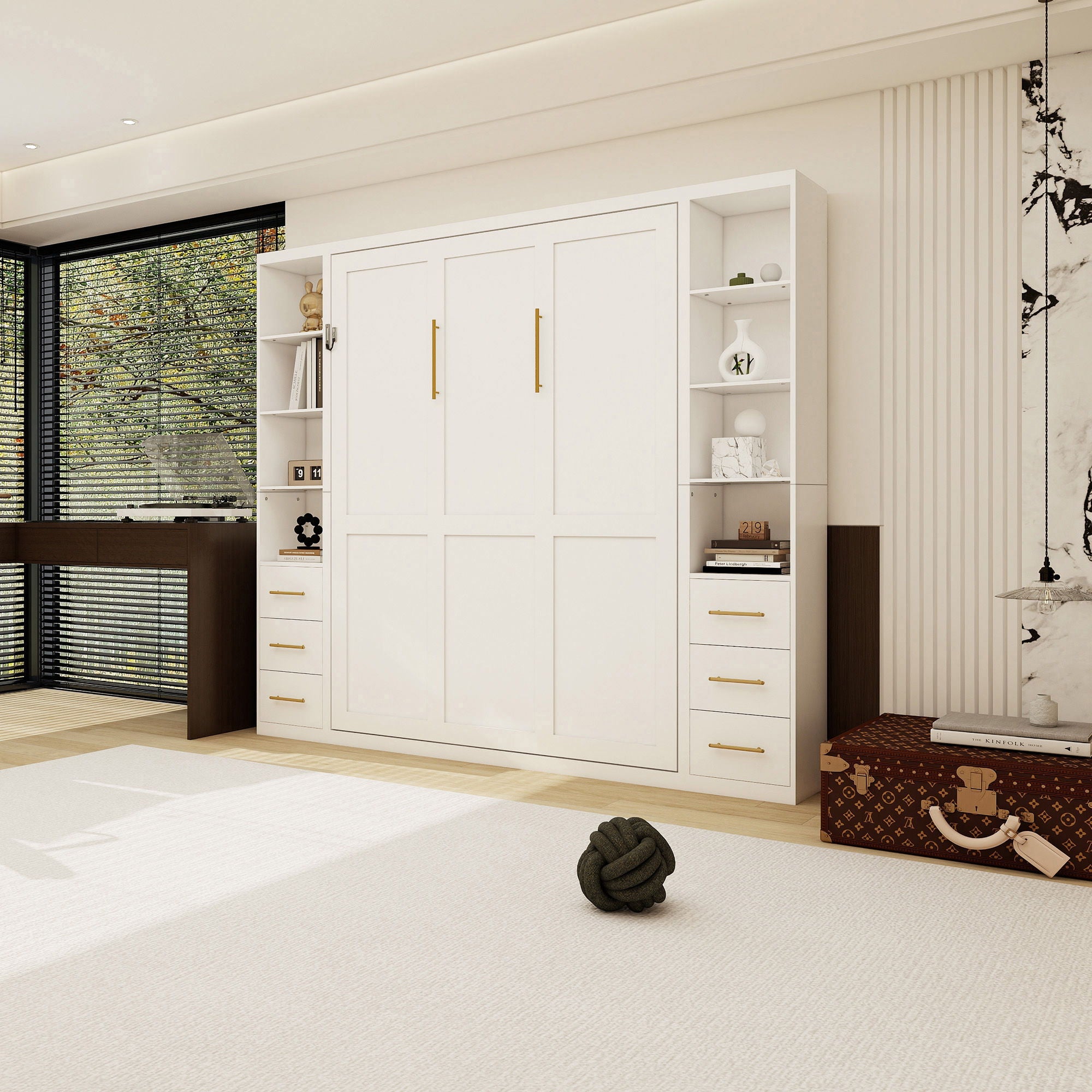 Multifunctional Vertical Murphy Wall Bed