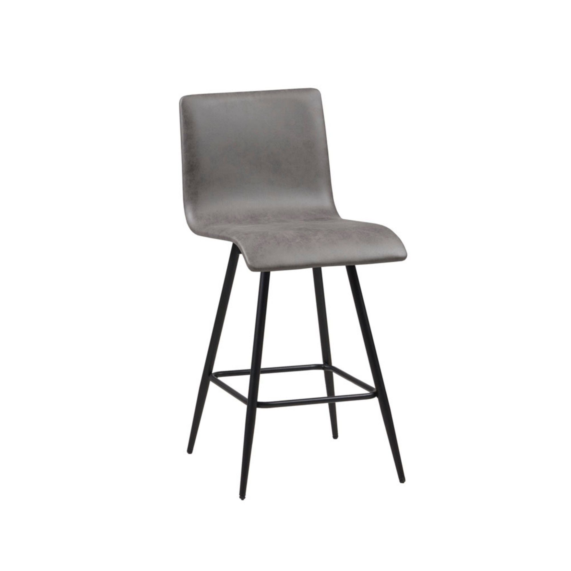 Swivel Counter Stool - Gray