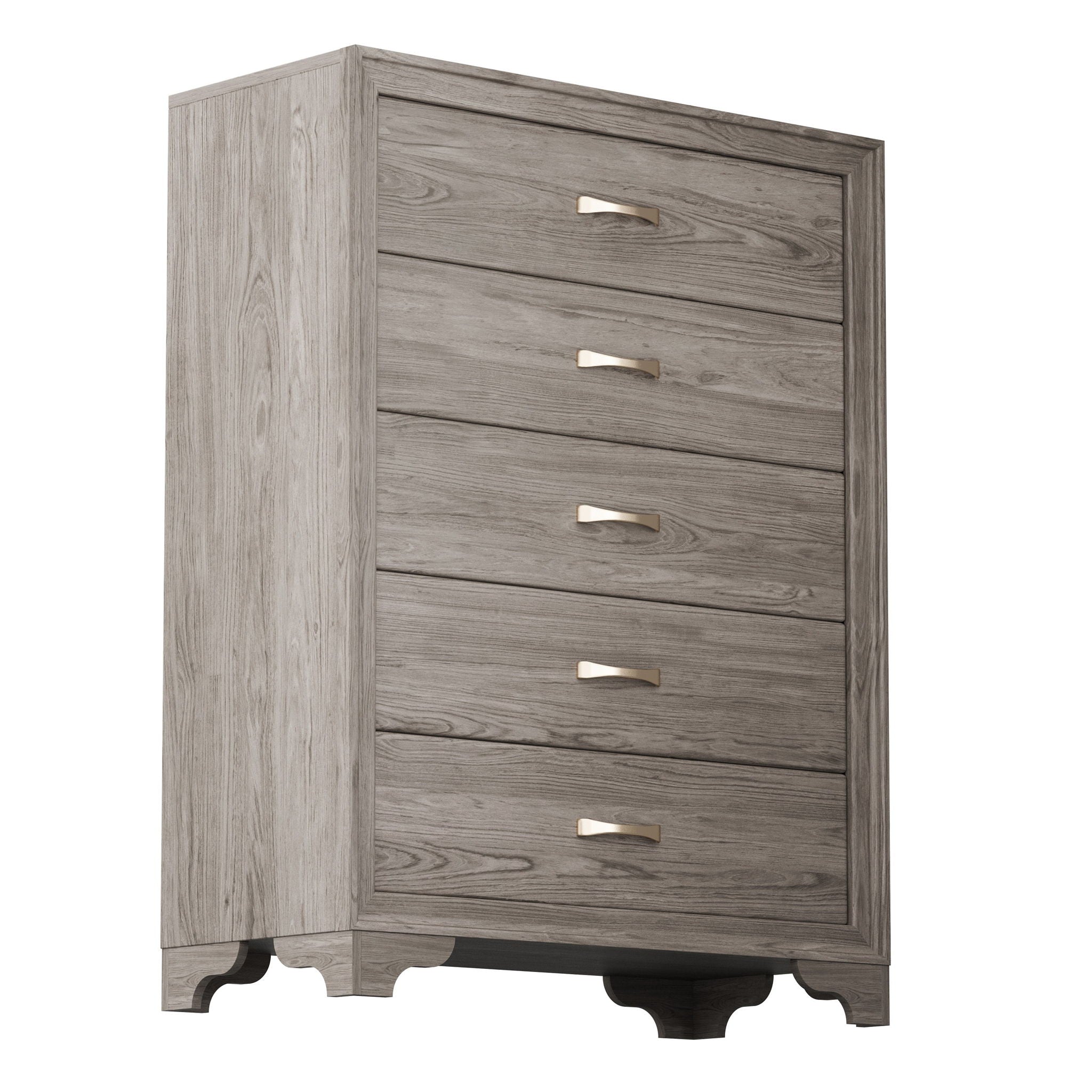 1 Piece Chest With Unique Legs - Natural