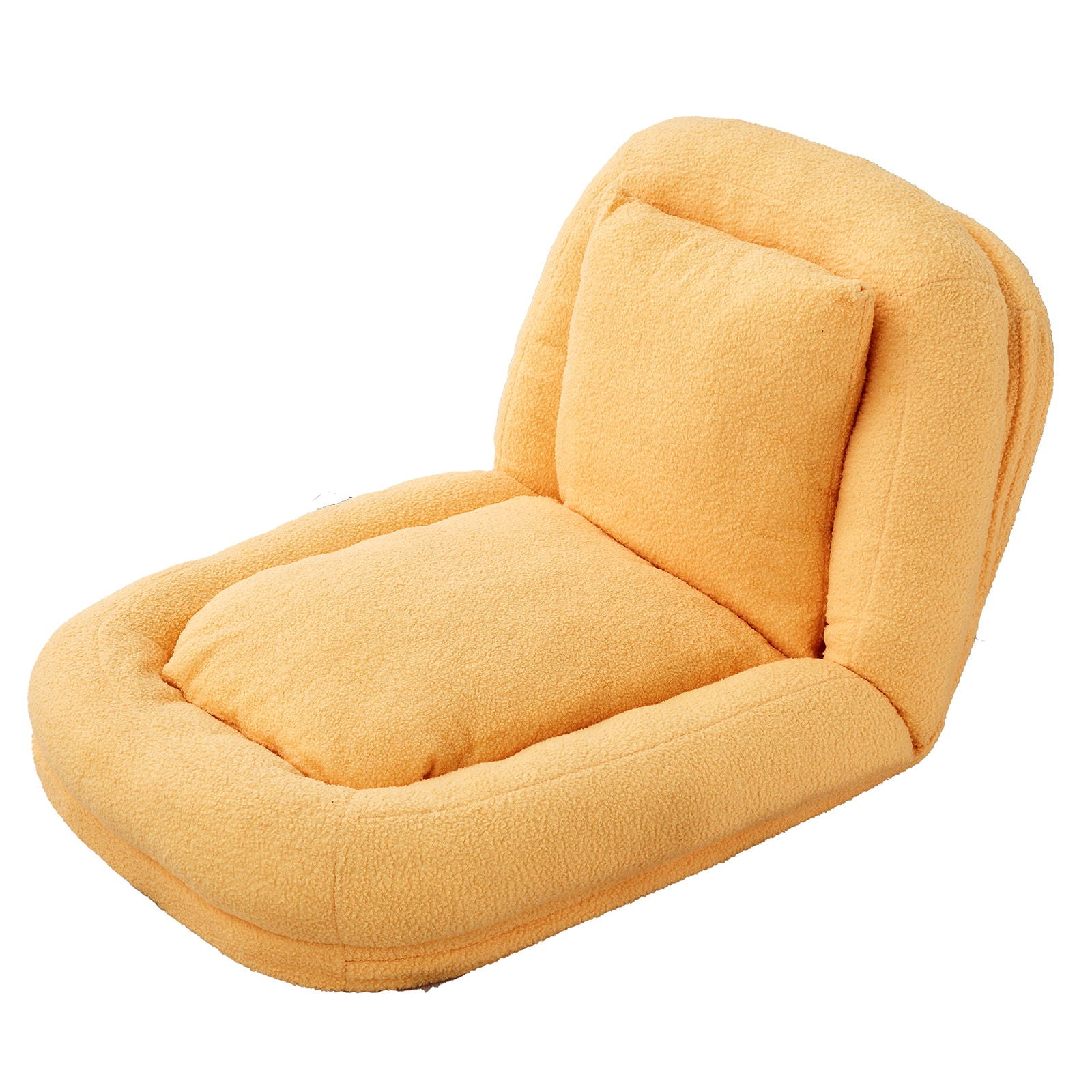 Contemporary Folding Sofa Chair With 5 Adjustable Positions For Gaming, Meditation, And Relaxation