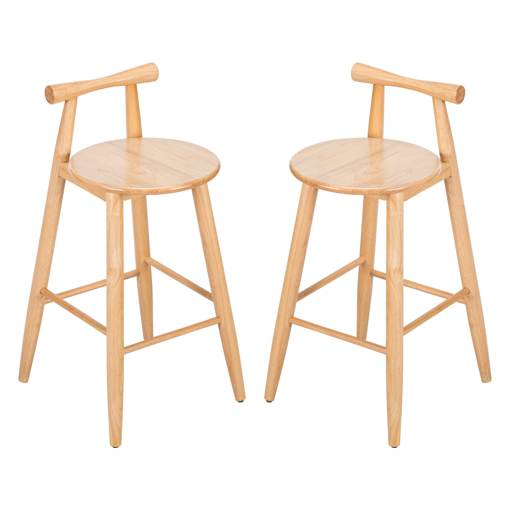Grove - Indoor Barstool (Set of 2) - Natural