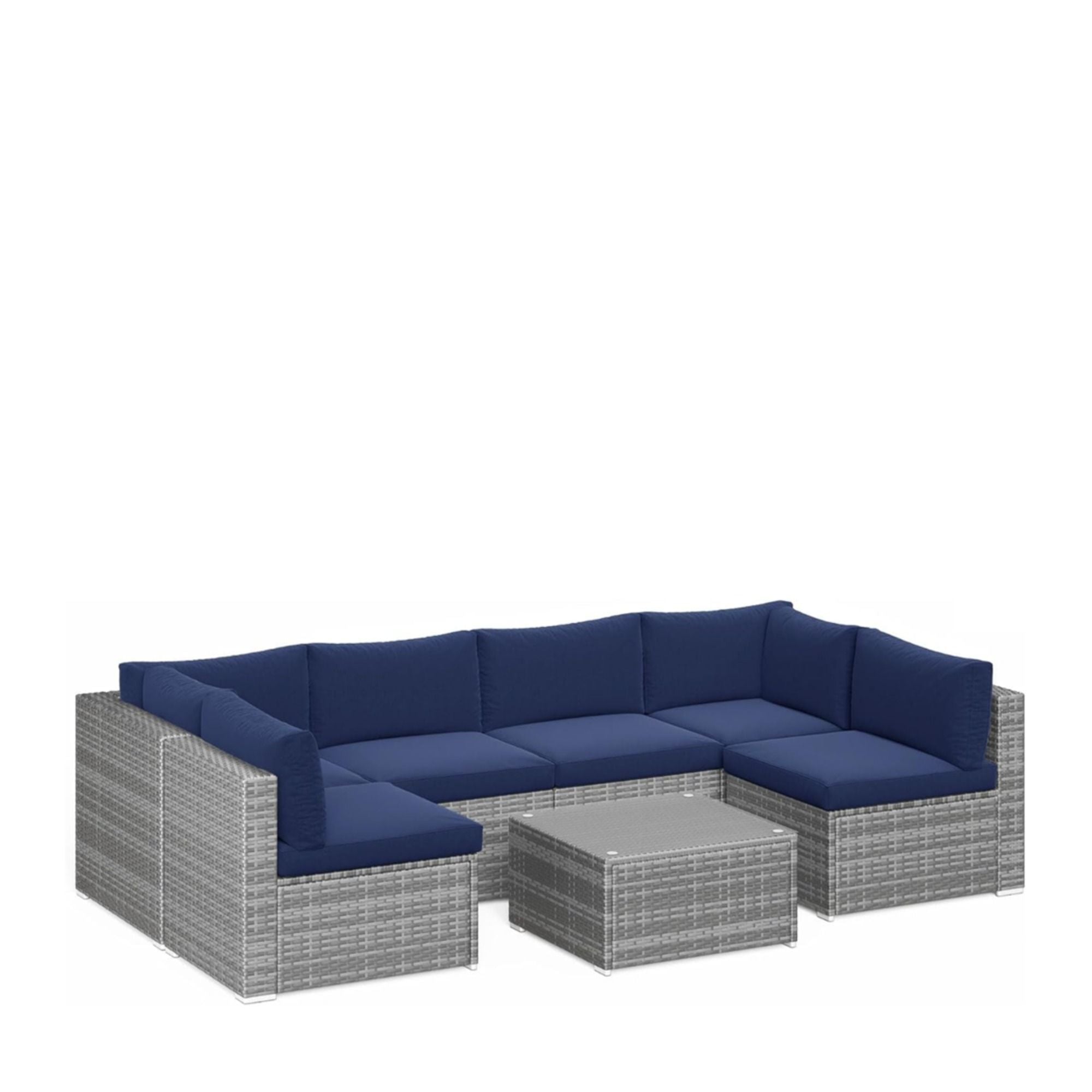 Modern Patio Set With Coffee Table