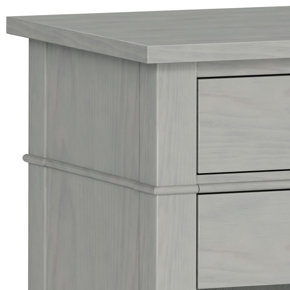 Carlton - Bedside Table - Gray