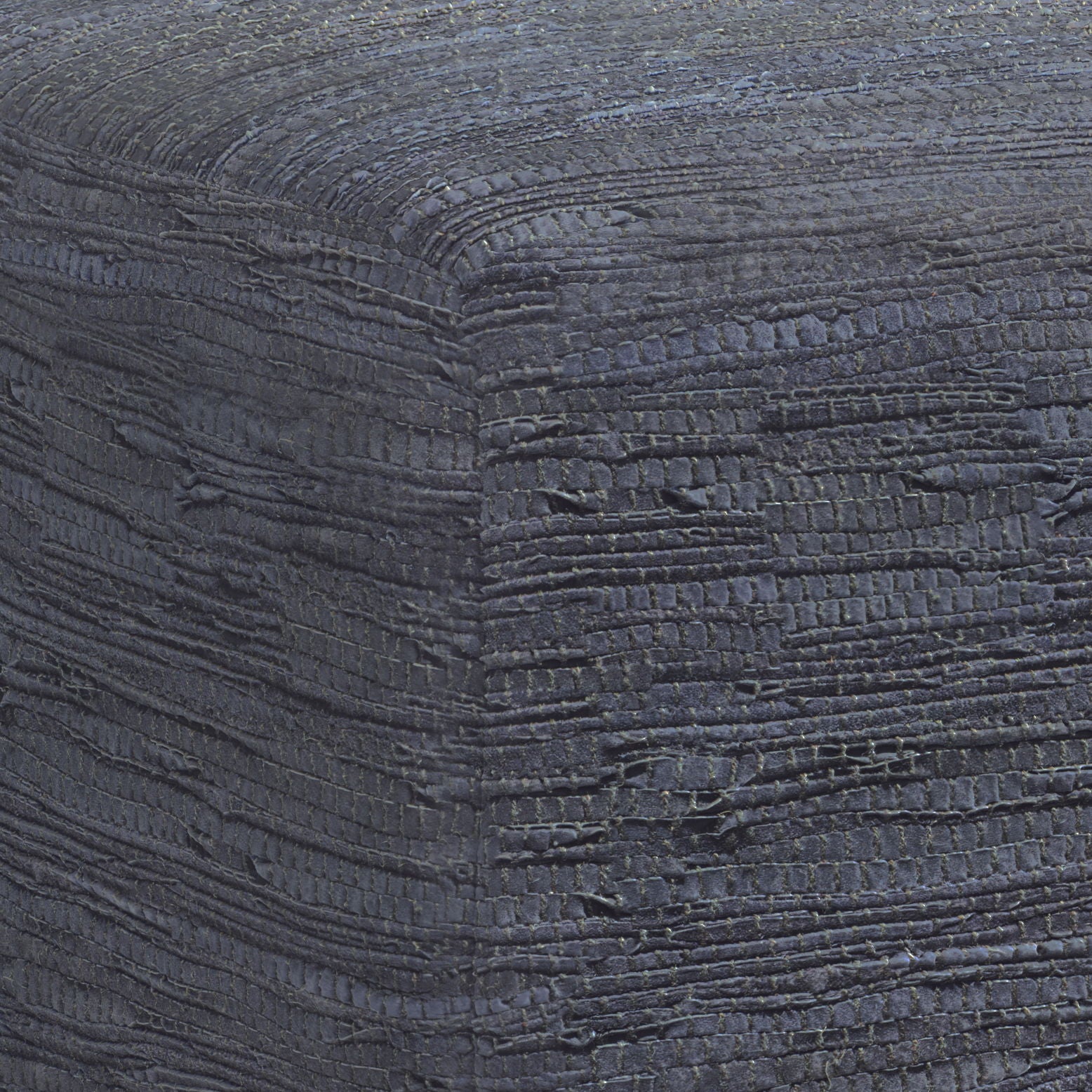 Fredrik - Handcrafted Square Pouf