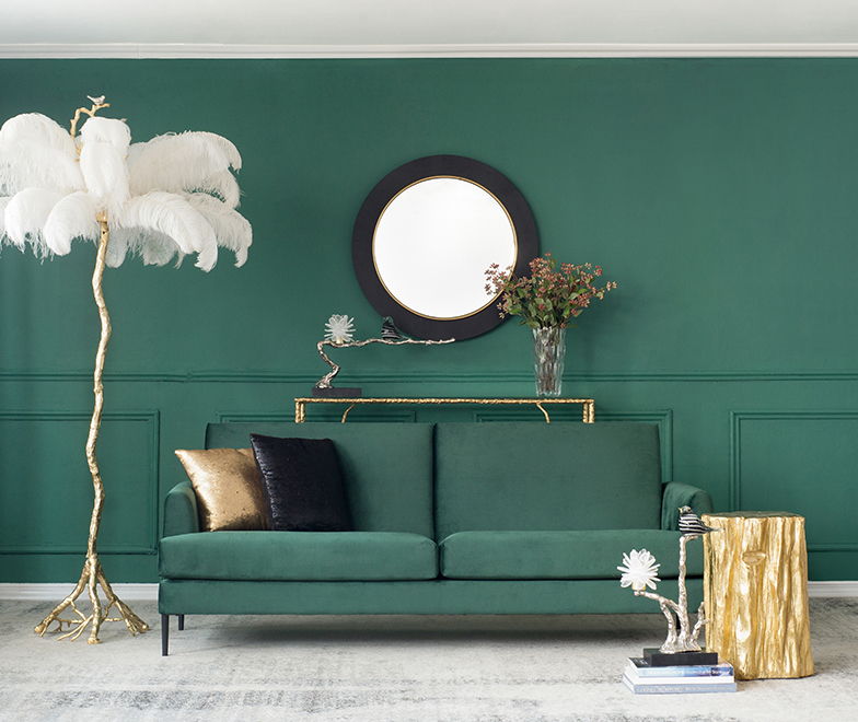 Aluminum Candle Holder With Marble Stand