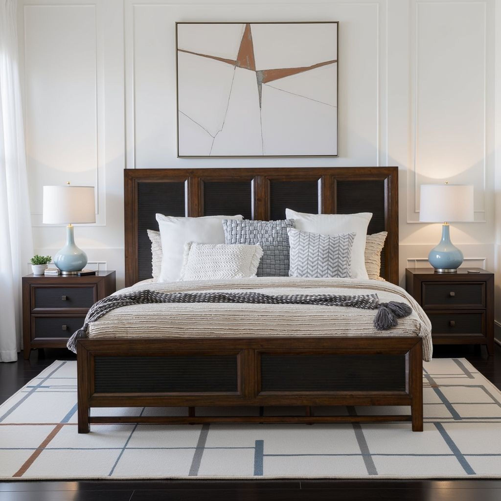 Beautiful Panel Bed