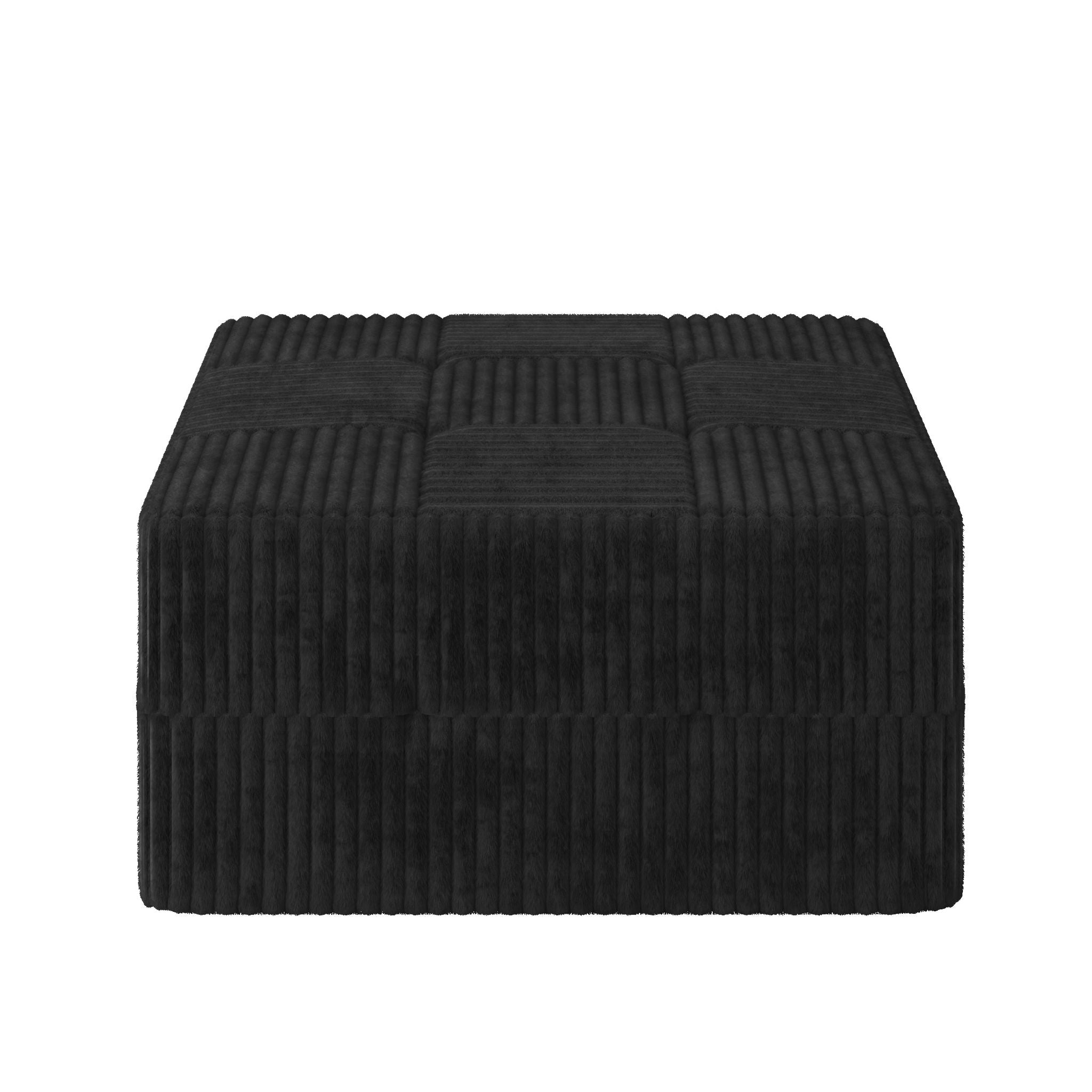 Modern Minimalist Ottoman Sofa Compressed Sectional Couch Sleeper