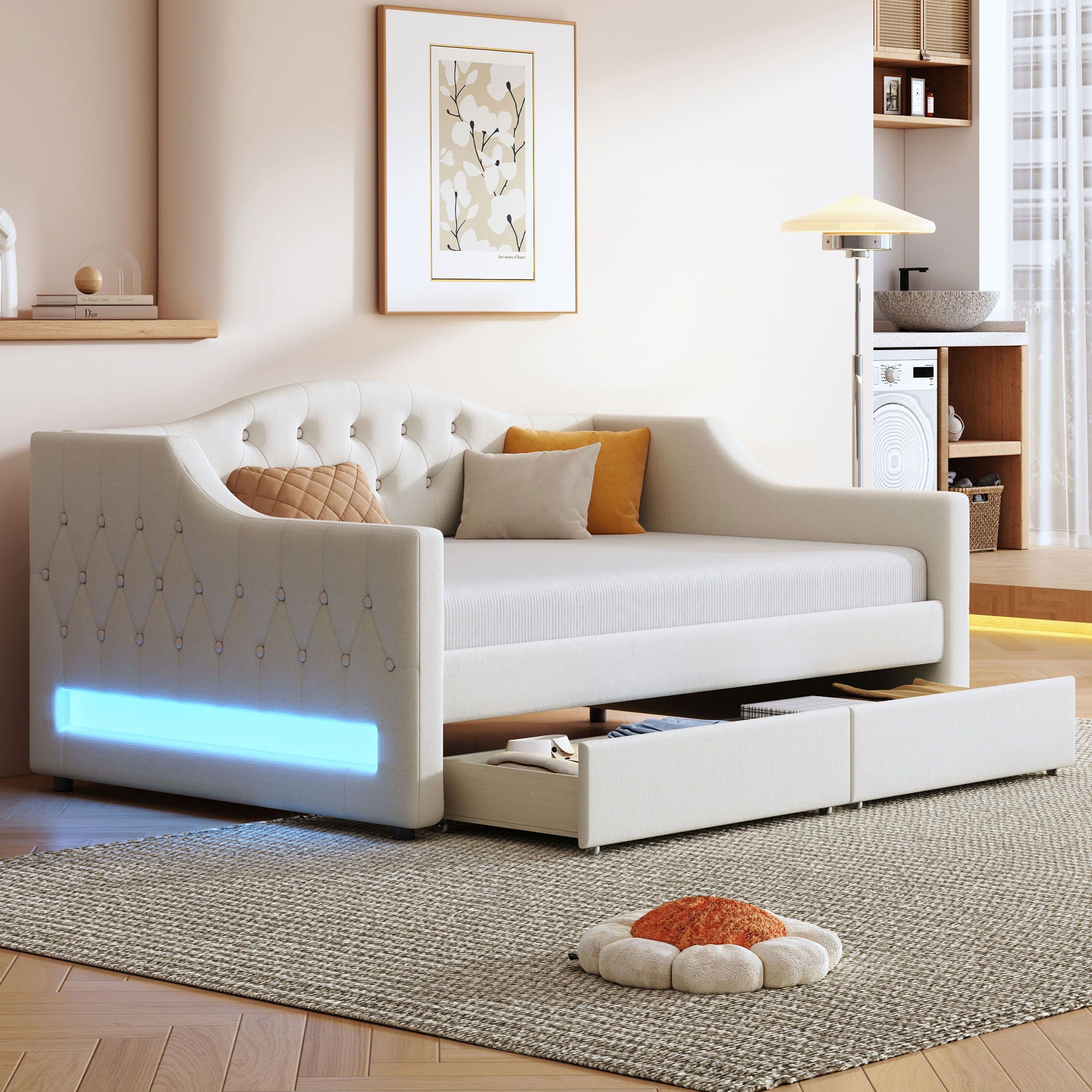 Daybed With LED Belt