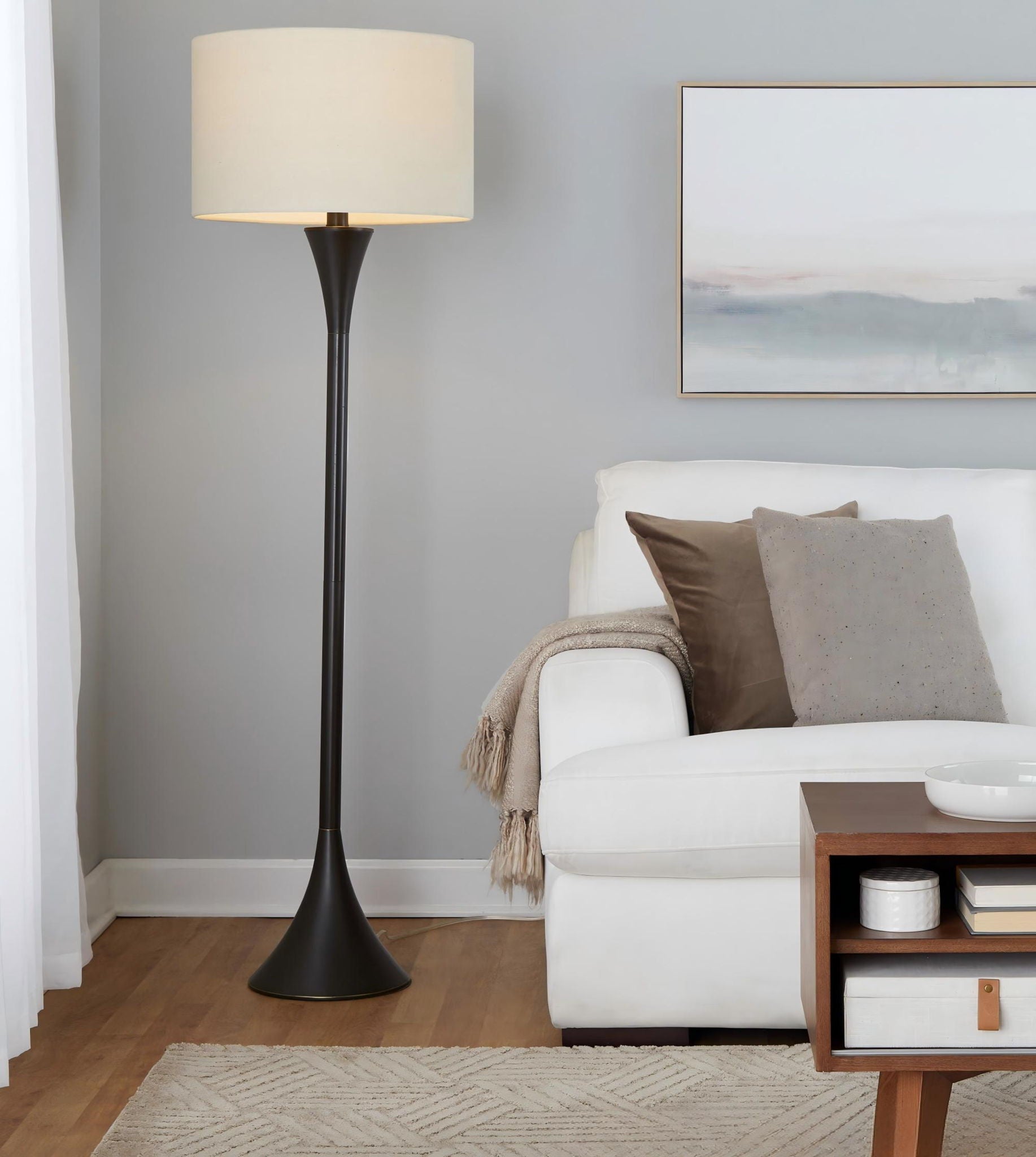Lenuxe - Contemporary Floor Lamp