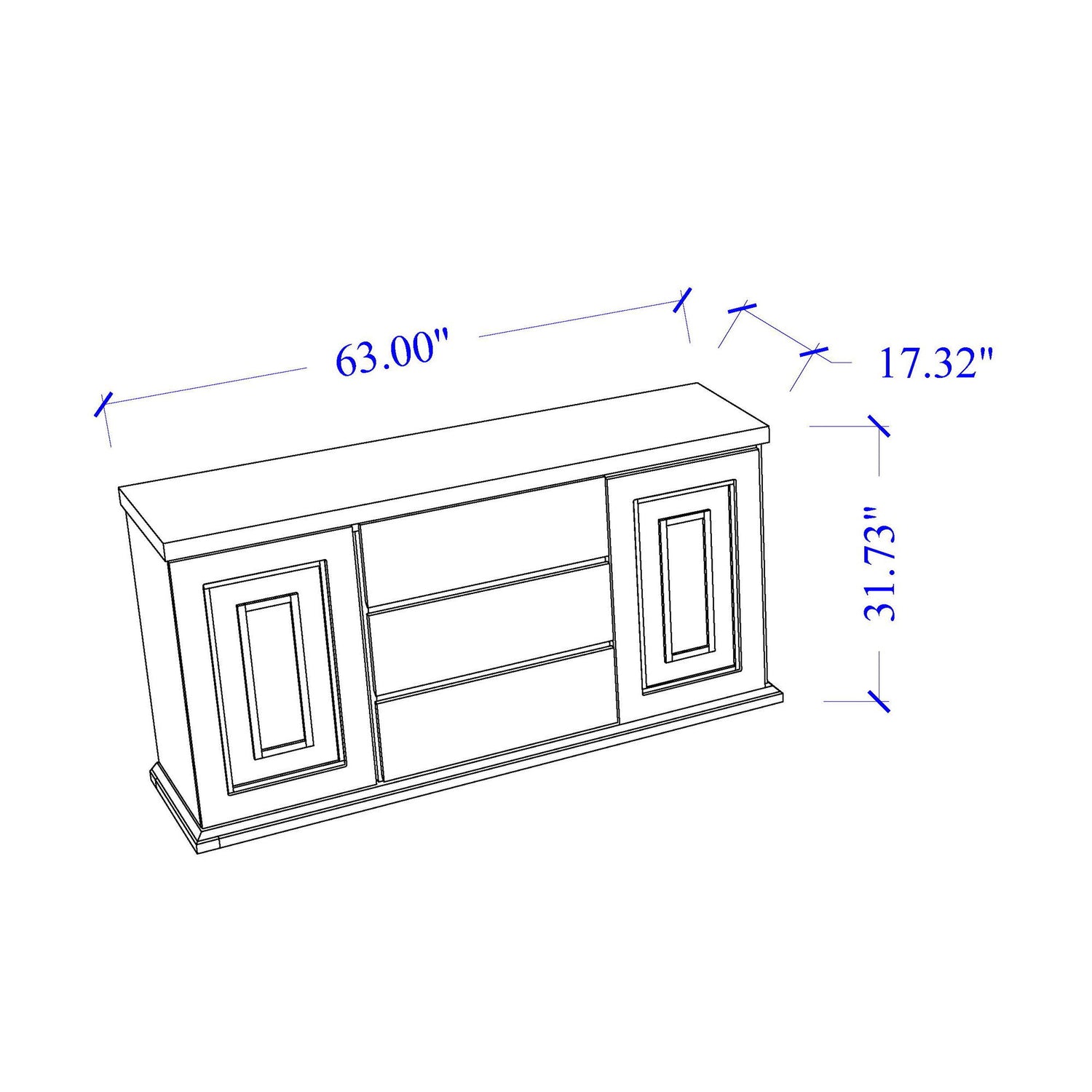 Ariya - Buffet - White