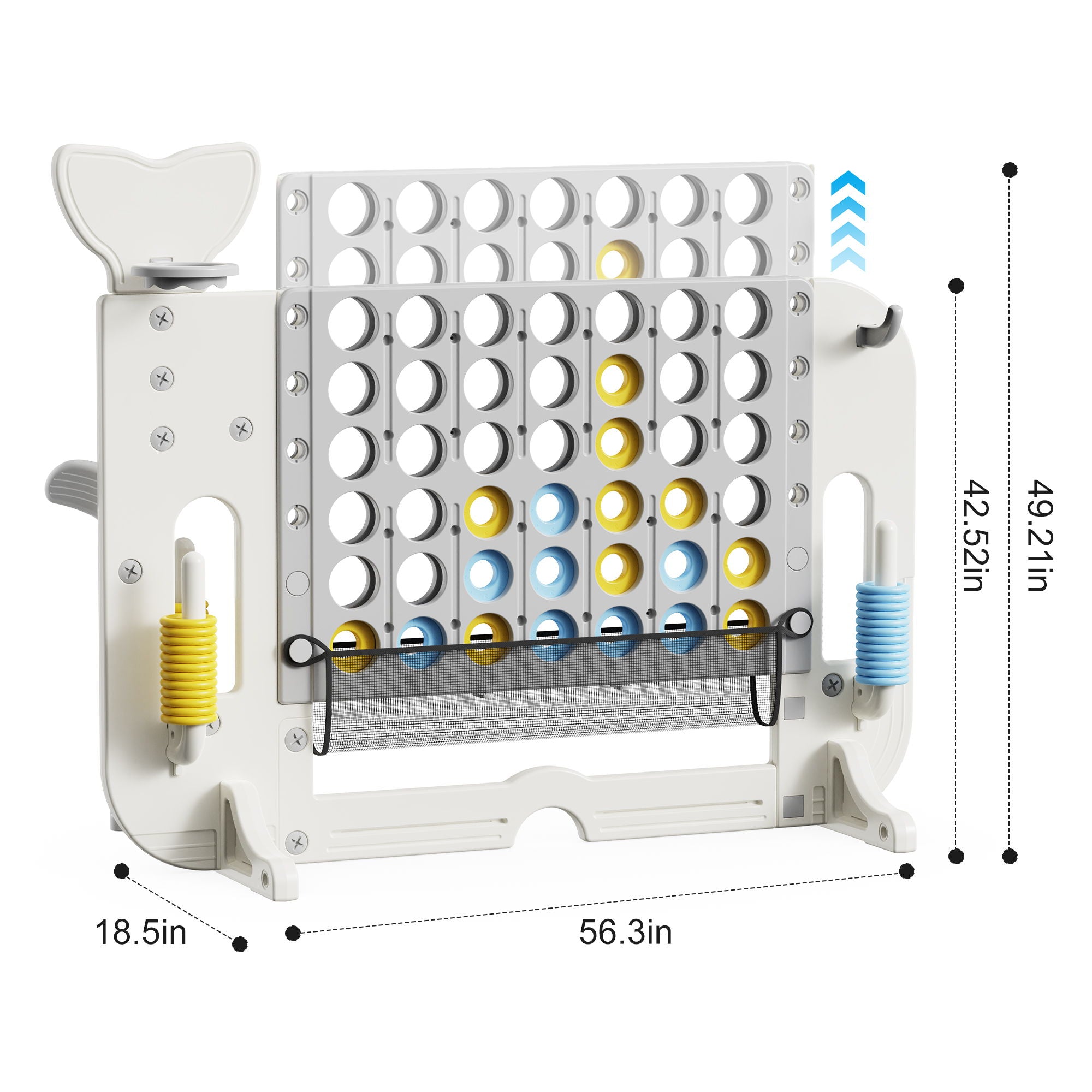 4 To Score Giant Game Set With Bag & Jumbo Connect 4