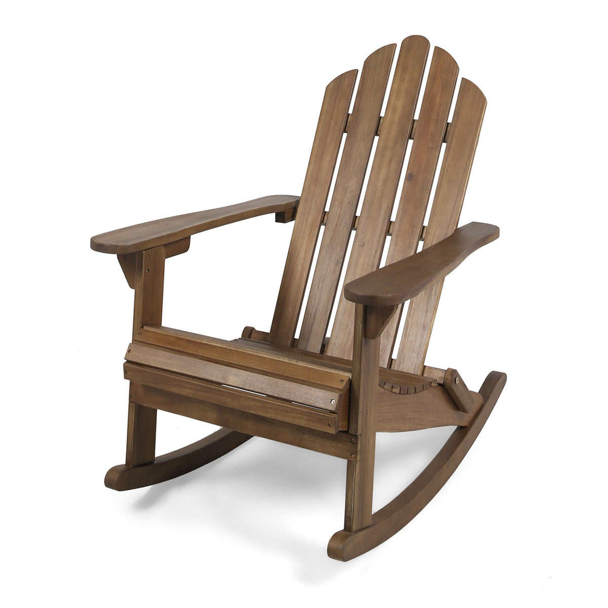 Echoes - Outdoor Acacia Wood Adirondack Rocking Chair