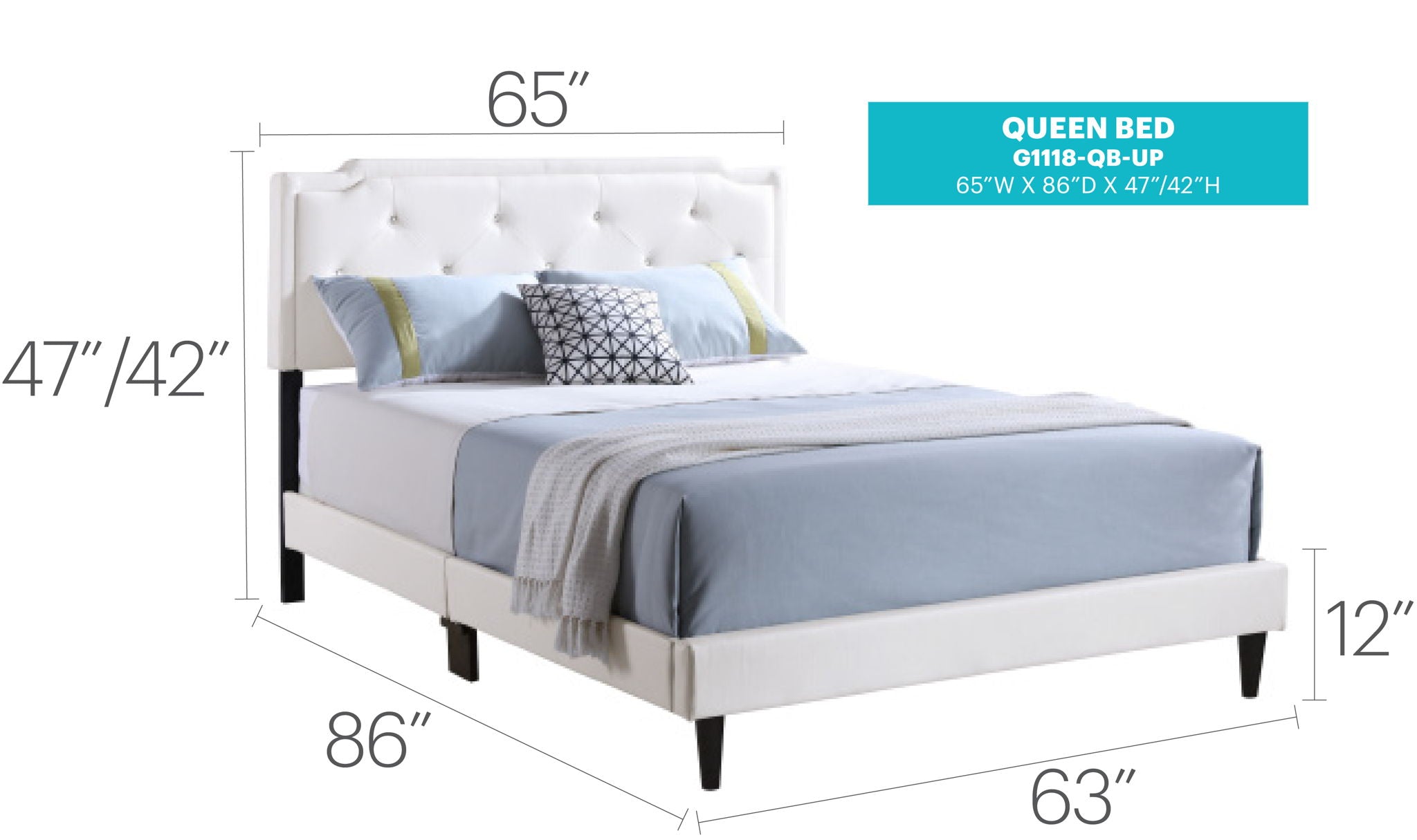 Button Tufted Bed Charming For Cozy Spaces
