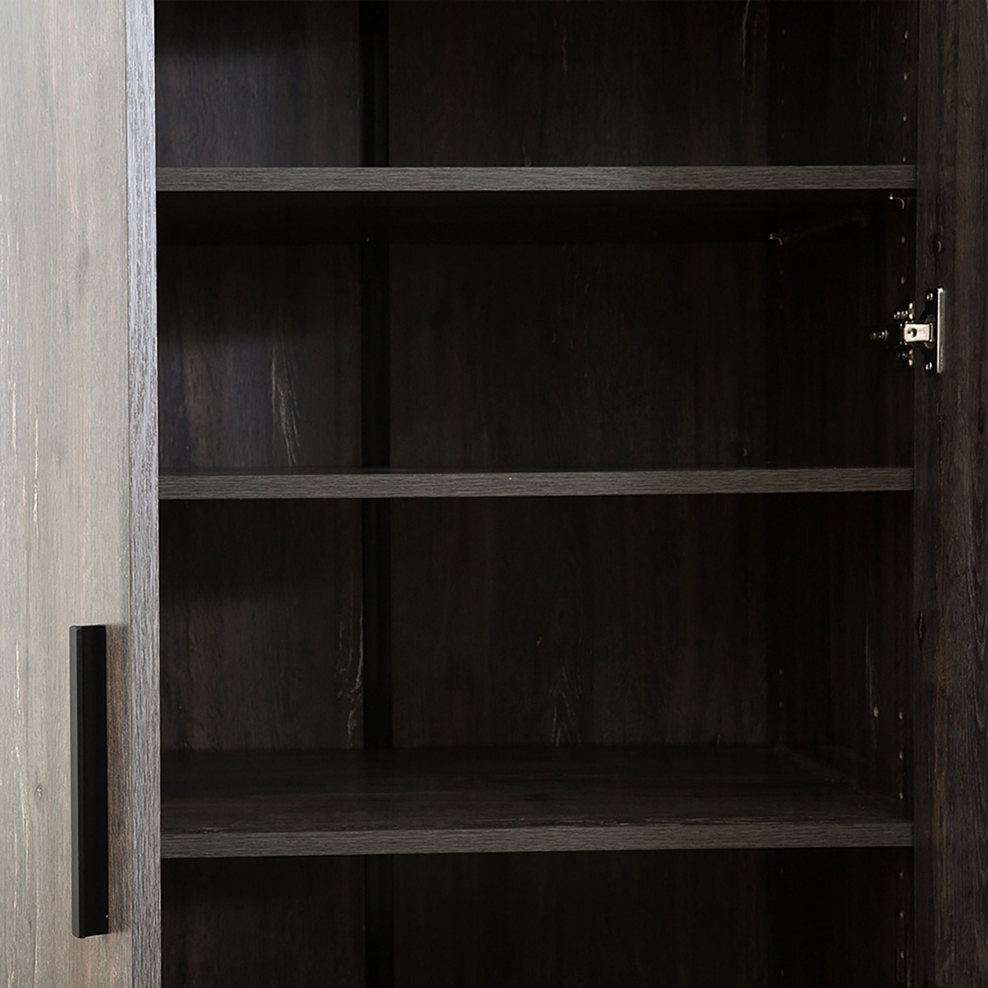 Mia - Farmhouse Shoe Cabinet With 6 Shelves