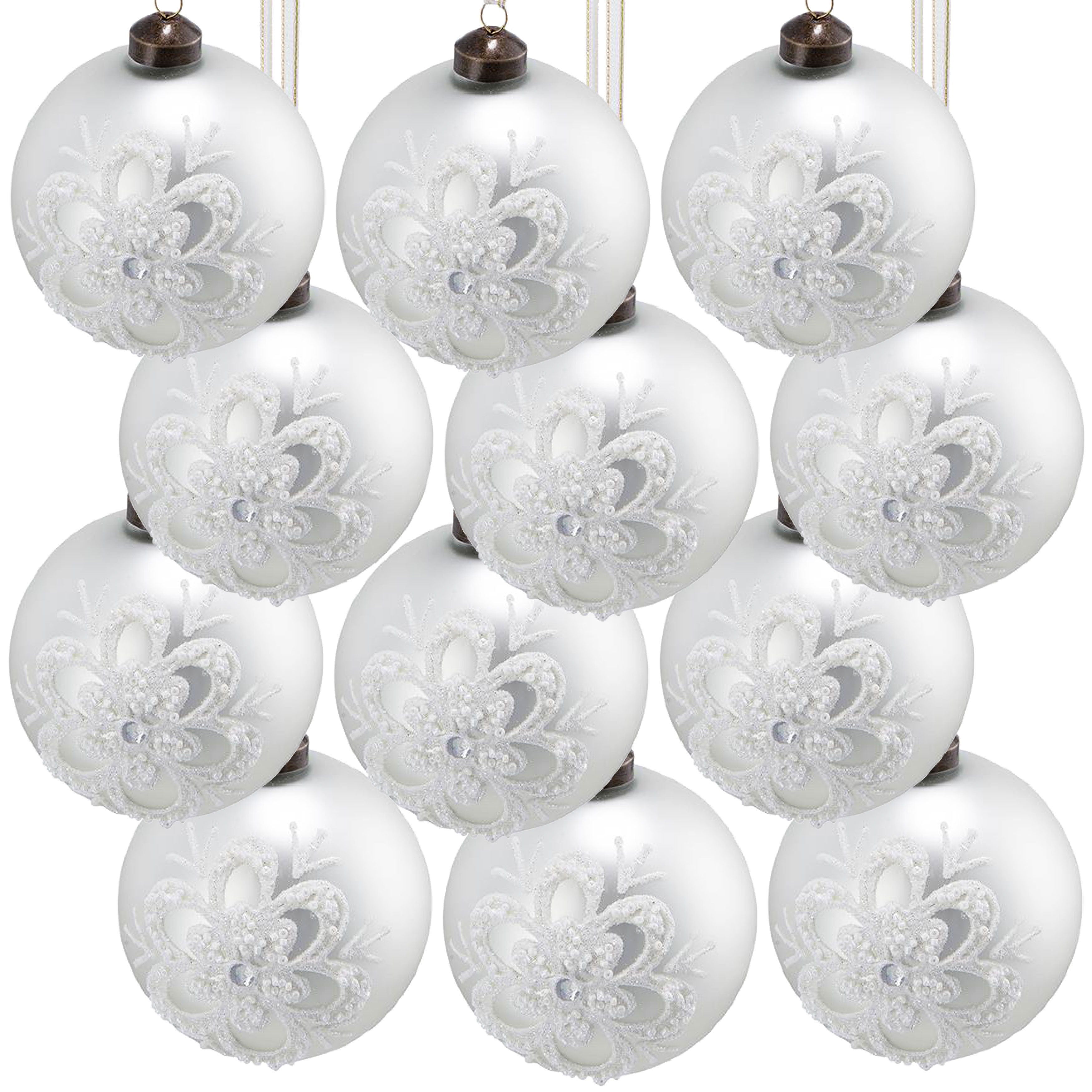 Christmas Ball Ornaments, Hanging Ball Christmas Tree For Holiday Decorations